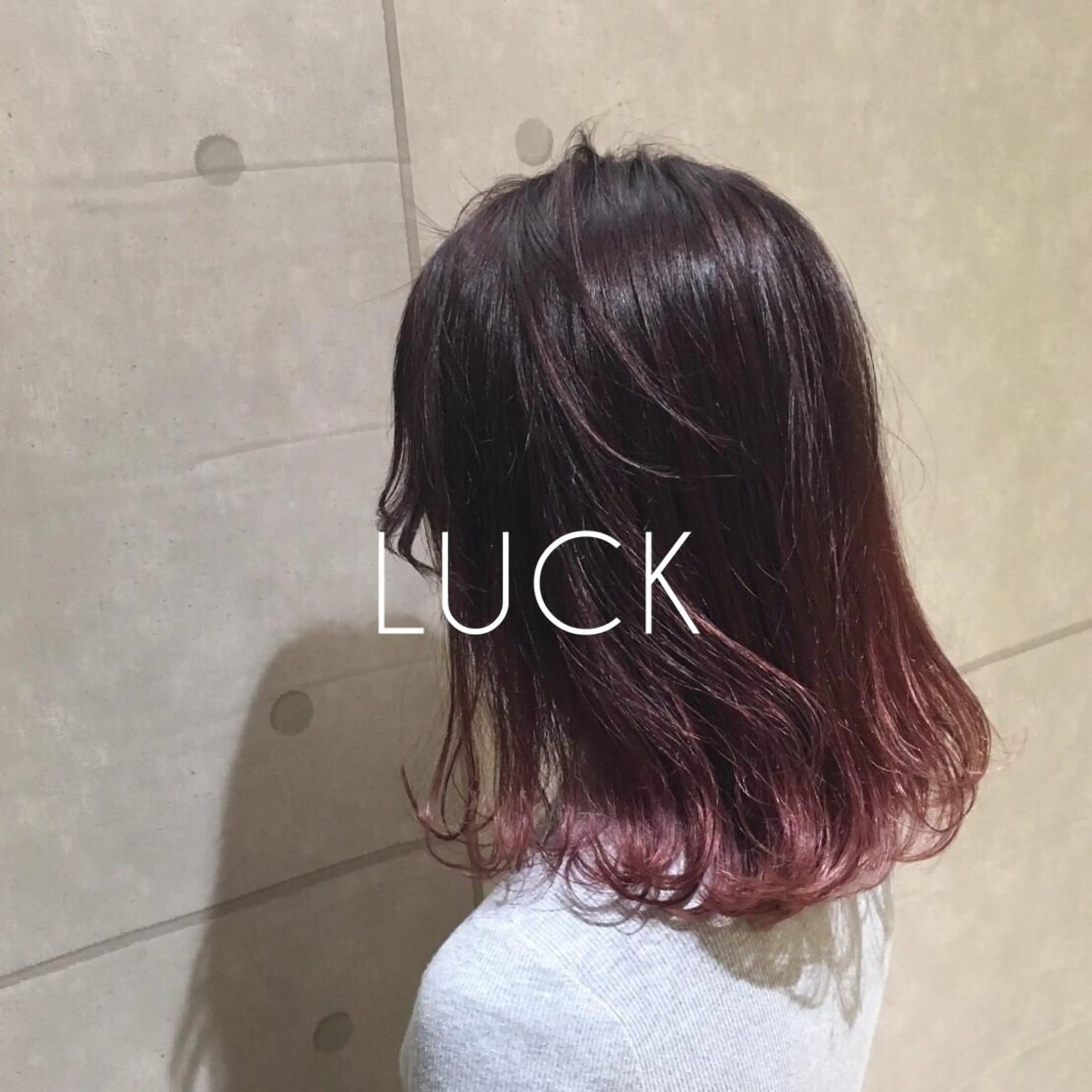 ミディアム カラー ブリーチ ケアブリーチ グラデーションカラー イルミナカラー オルチャンヘア カット ヘアカラー circus by KENJE 町田店のヘアスタイル