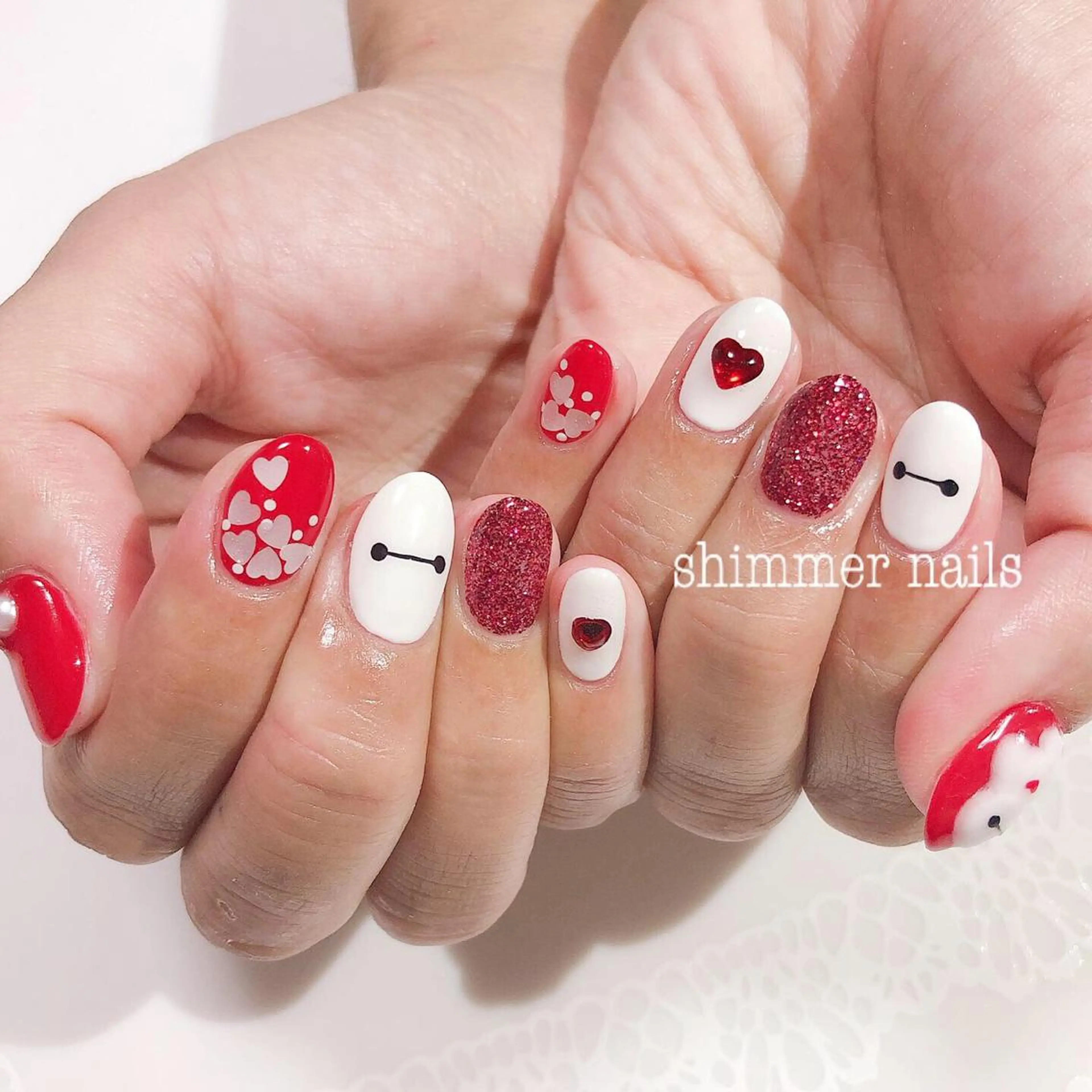 ネイル 持ち込み shimmer nailsのネイルデザイン