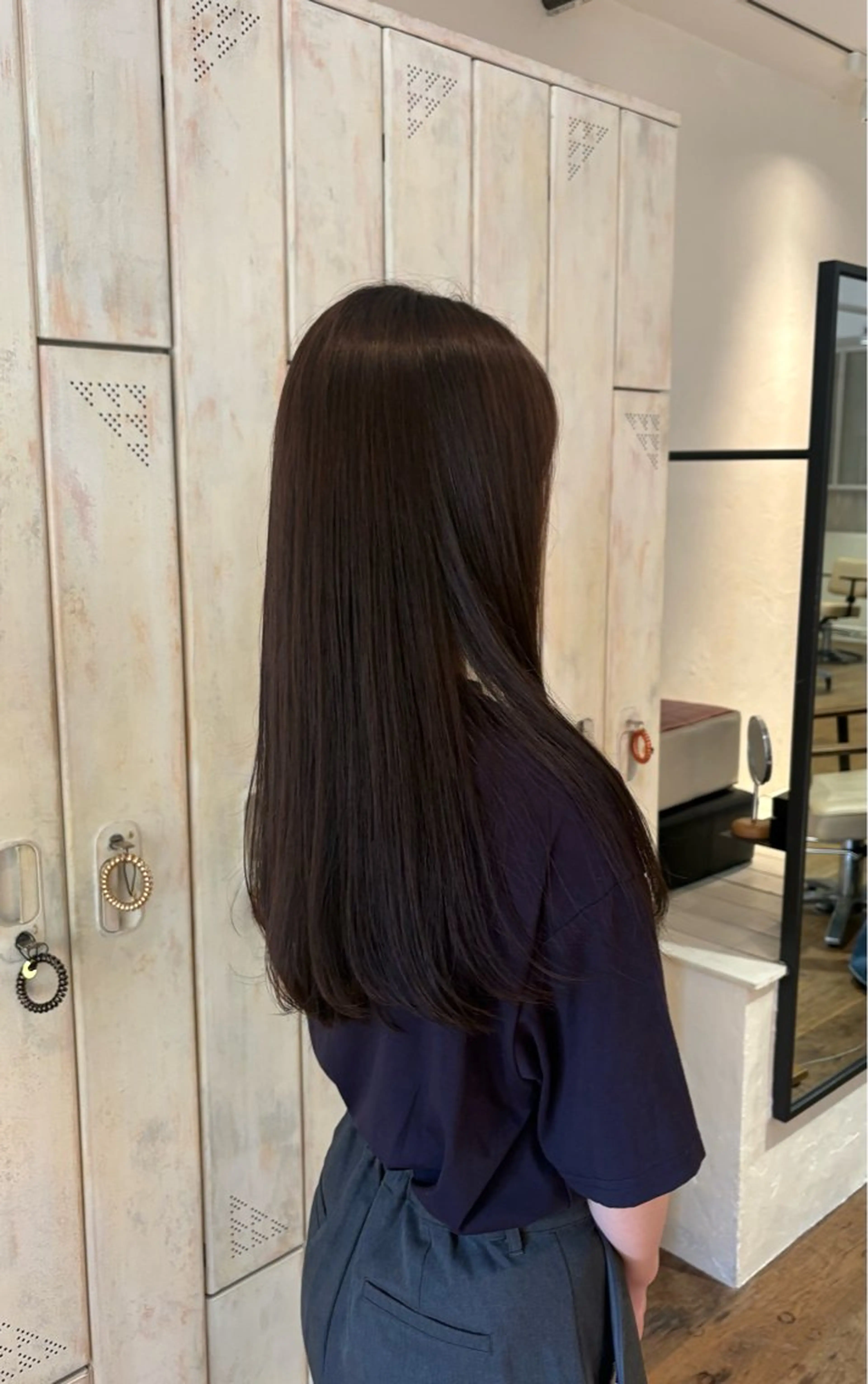 ロング カラー イノウエ アイ KNACK 阿倍野のヘアスタイル