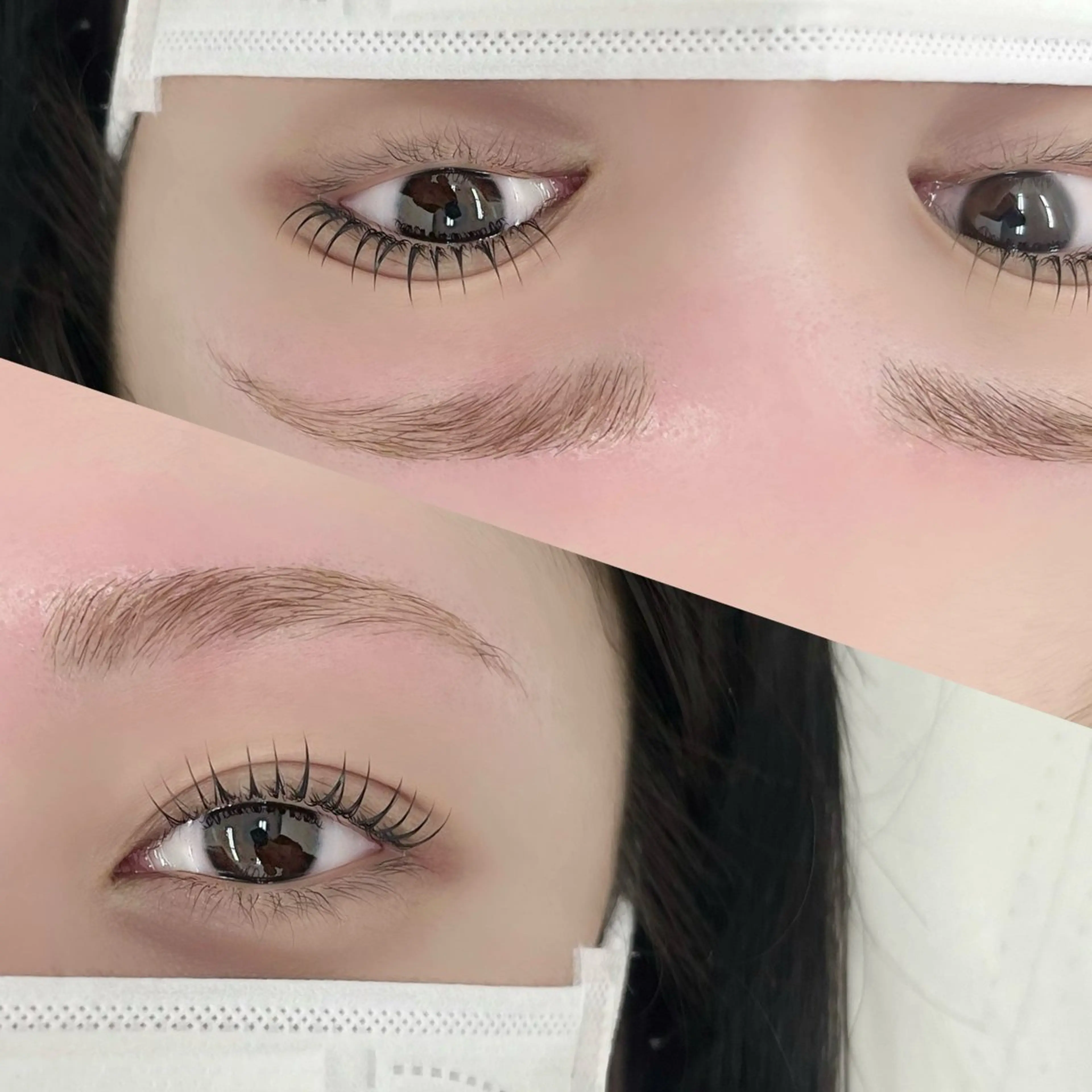 次世代ラッシュリフト×眉毛スタイリング🫧の写真