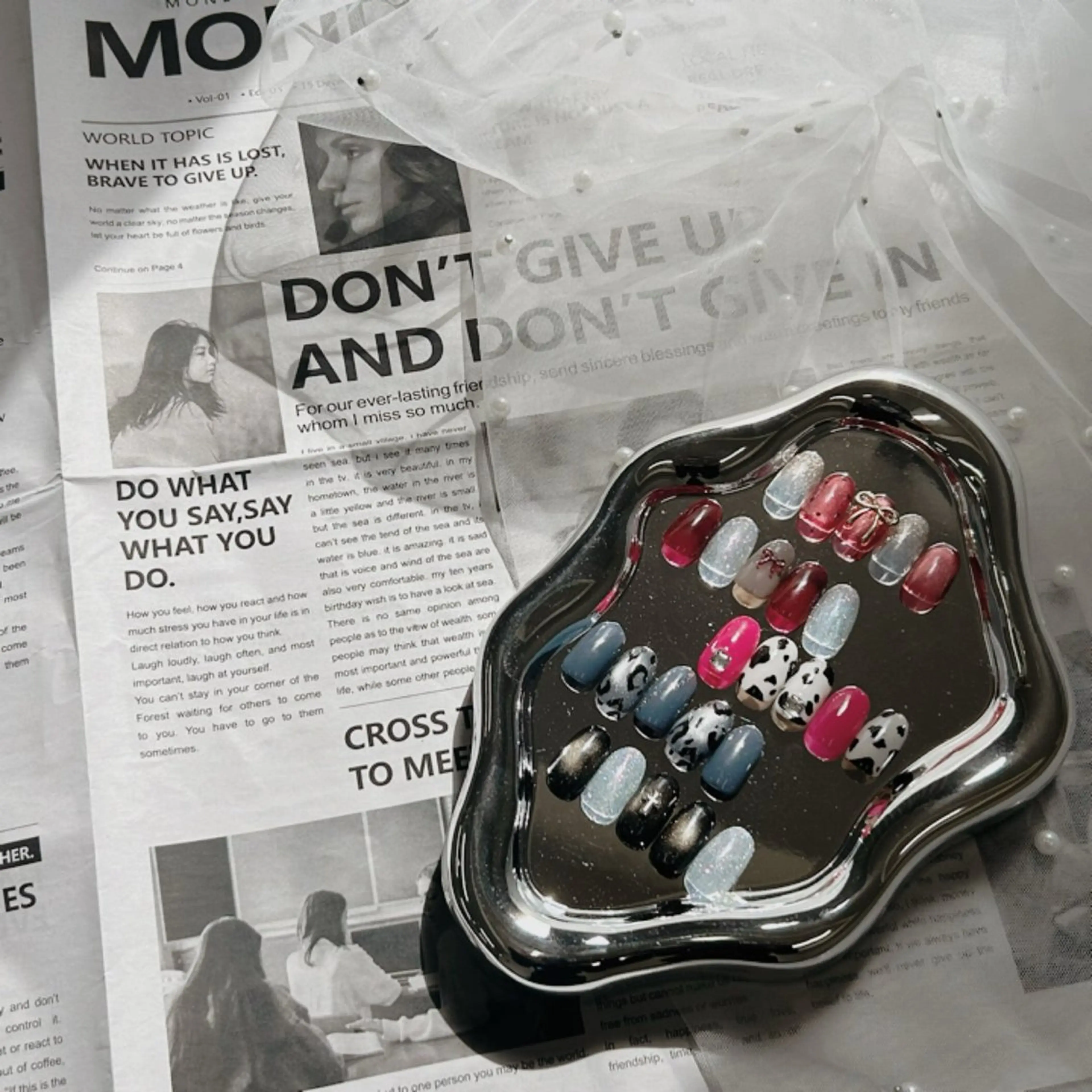 ネイル ANNE 綾瀬店 練習モデル様募集中のネイルデザイン