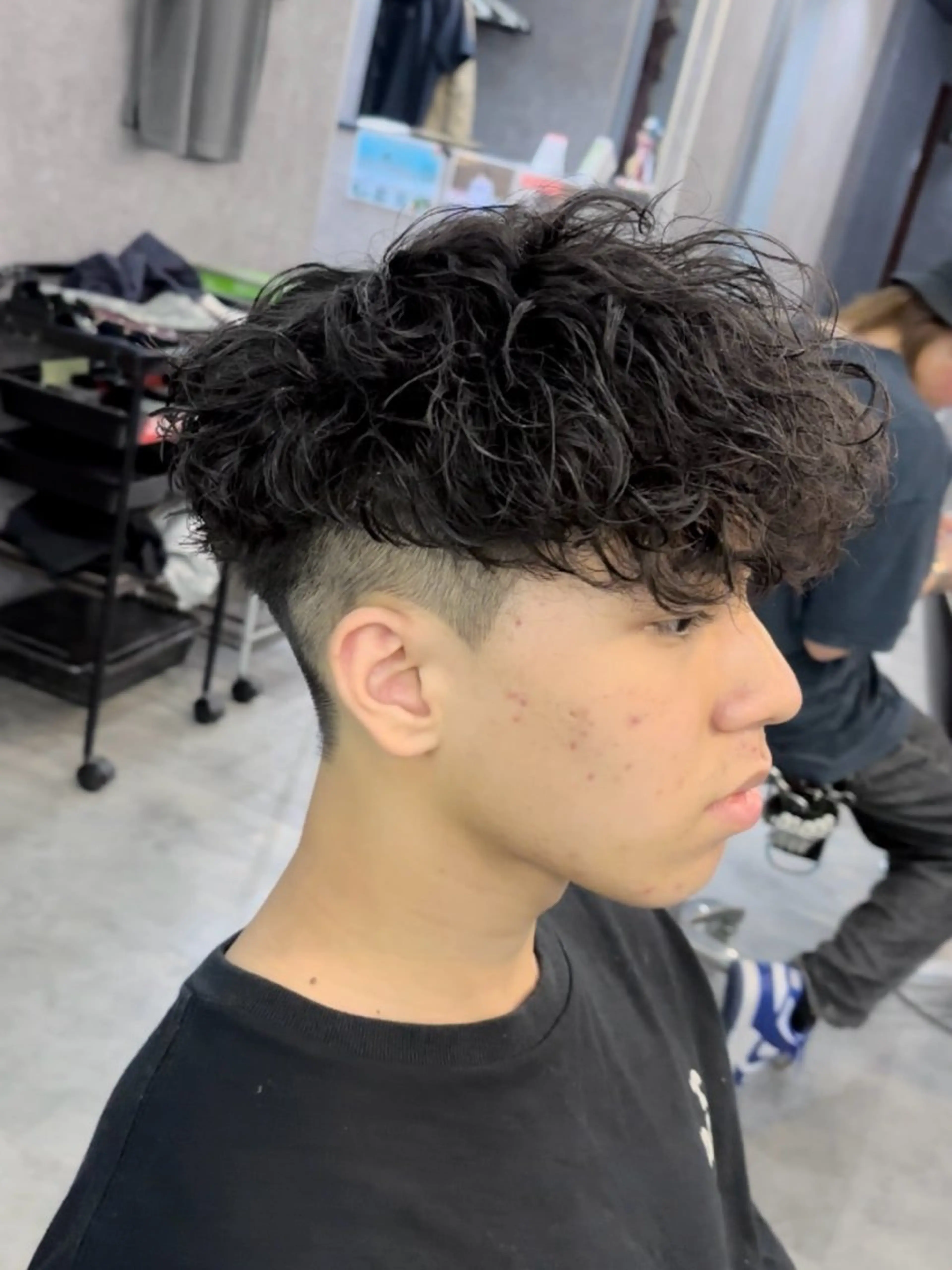 パーマ シュンヤ🔥メンズ パーマ特化🔥新小岩のヘアスタイル