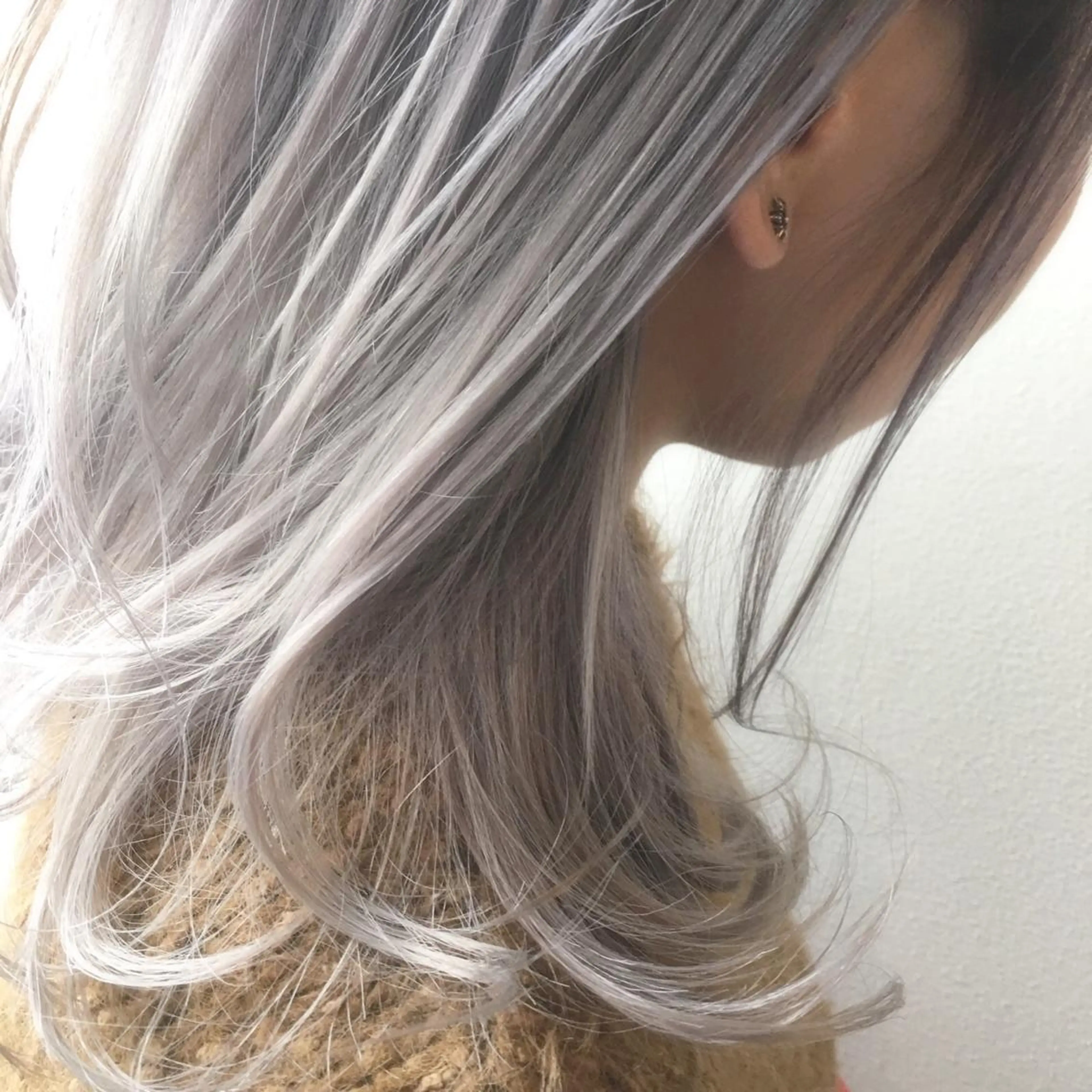 ロング カラー ヘアアレンジ ブリーチ ケアブリーチ 透明感カラー 江藤 星史のヘアスタイル