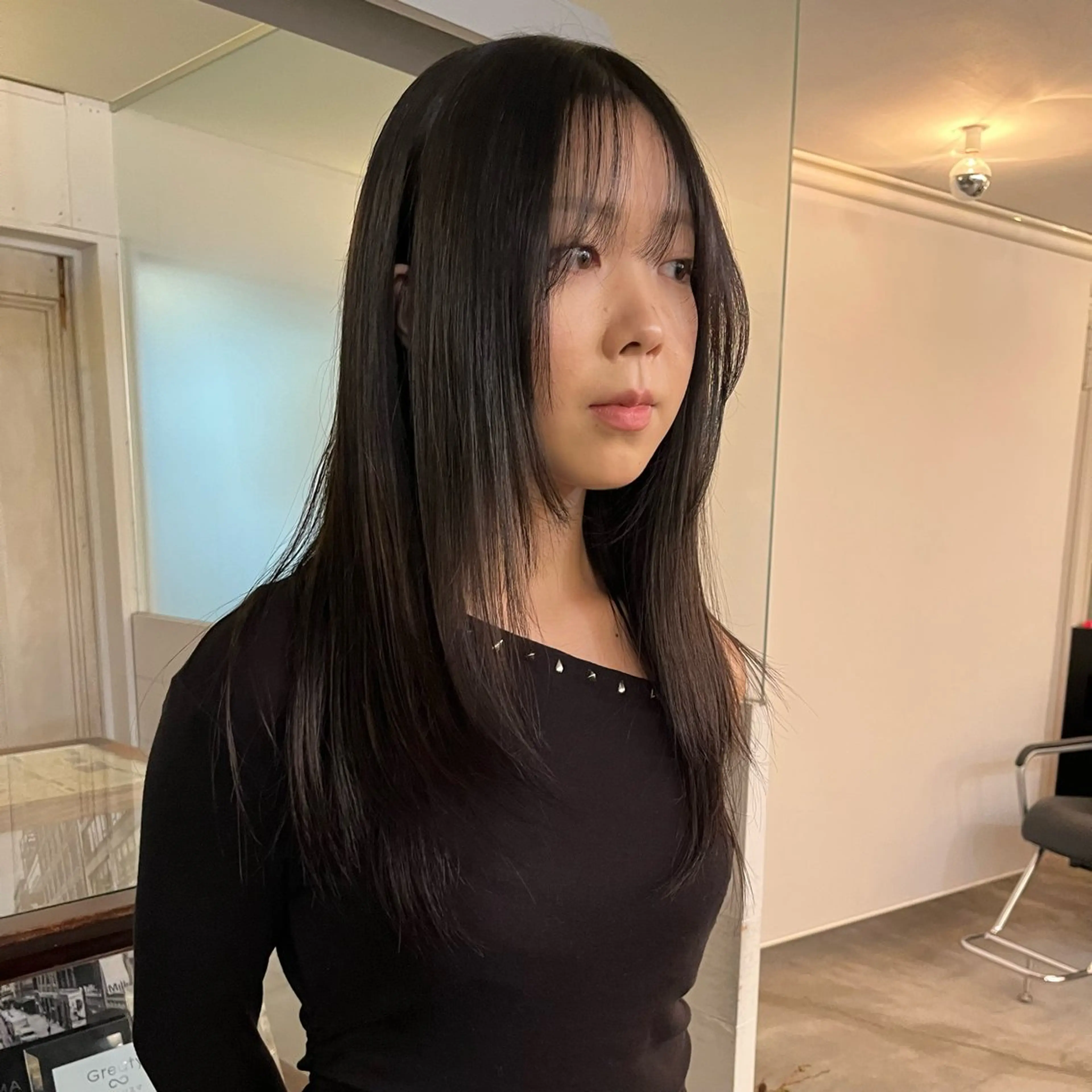 セミロング ブリーチなし/透明感 /ショート/大世のヘアスタイル