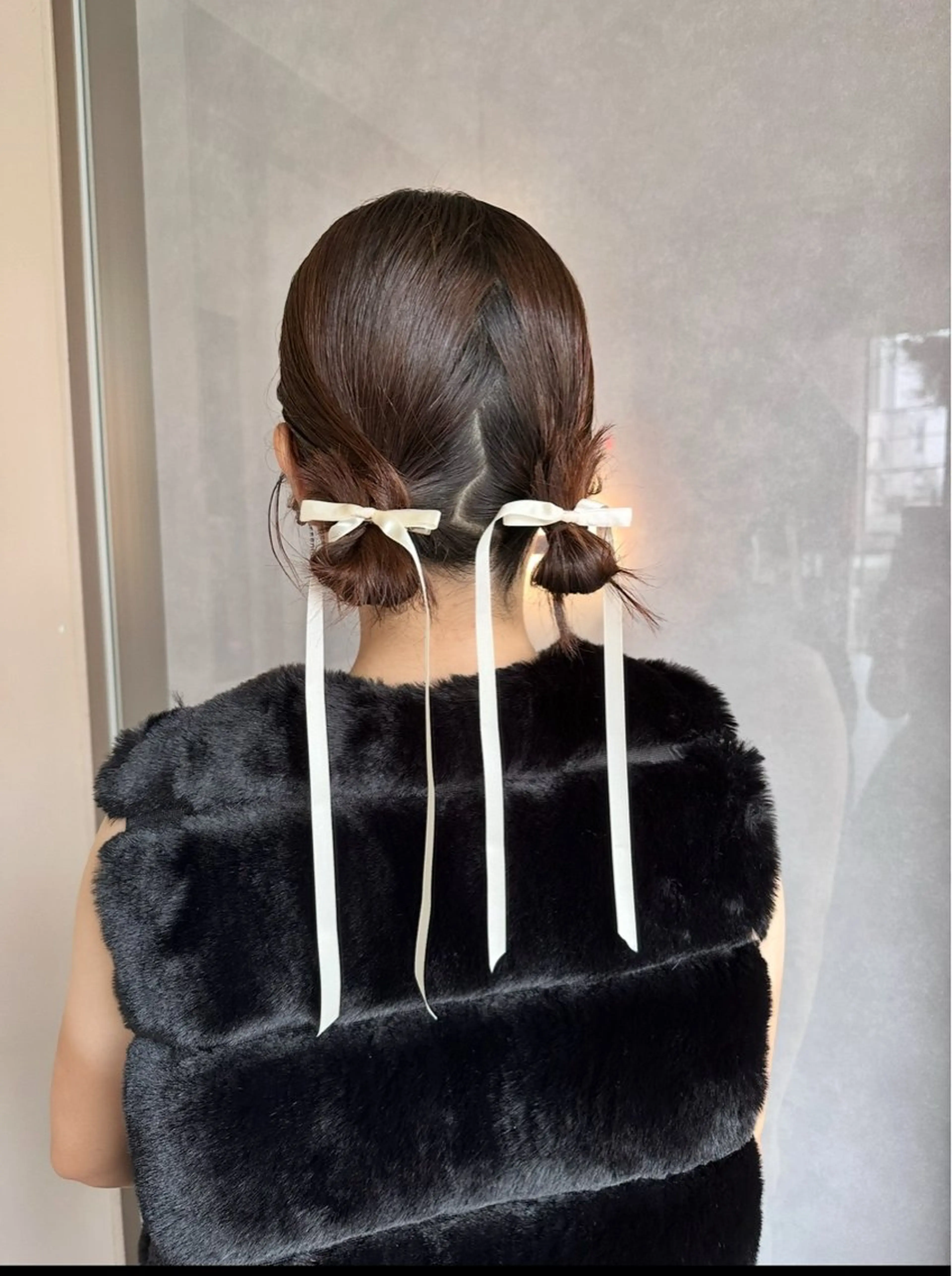 ヘアアレンジ ヘアセット 韓国風/オシャレ /縮毛矯正/滝口琴未のヘアスタイル