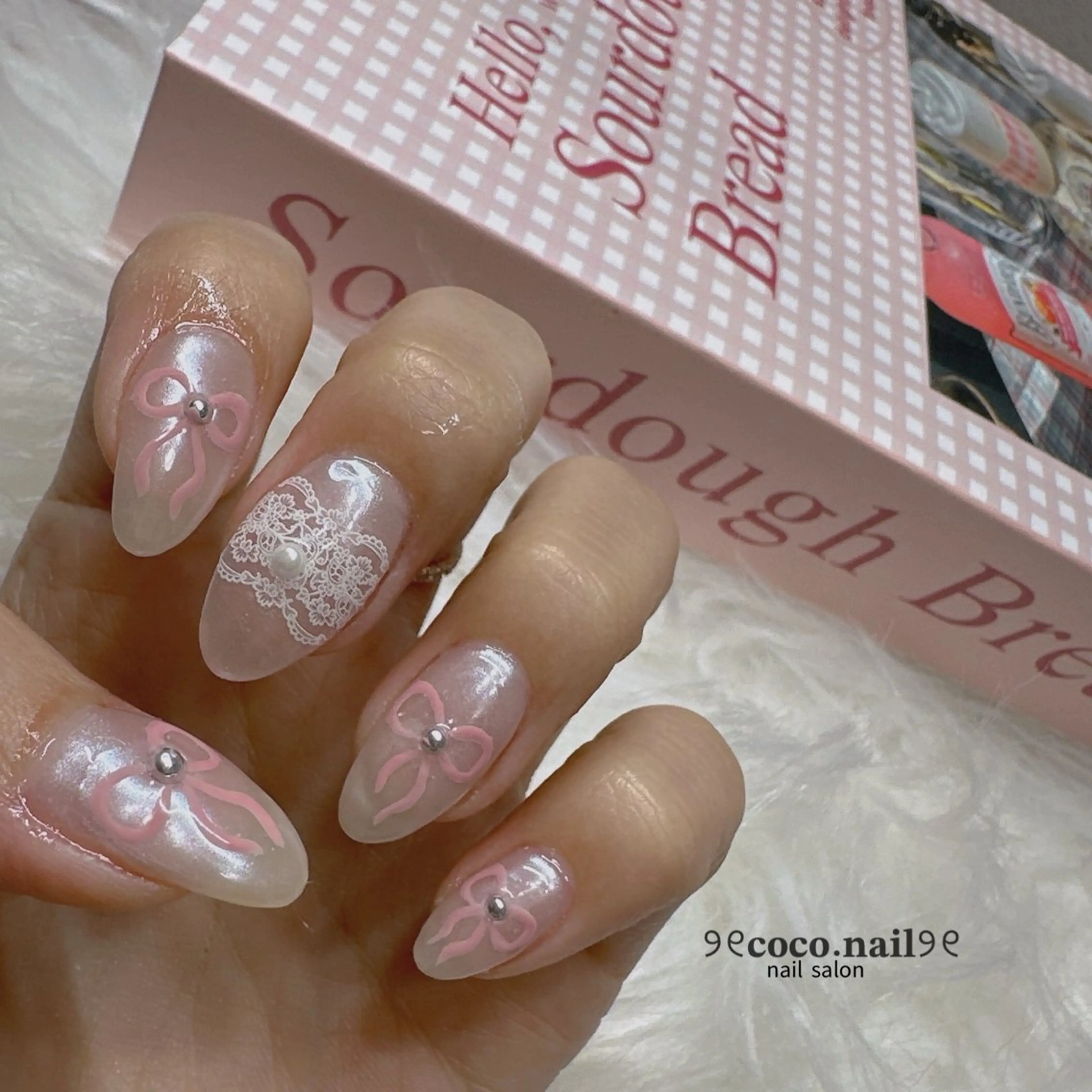 ネイル lili.nail y2k/長さ出しのネイルデザイン