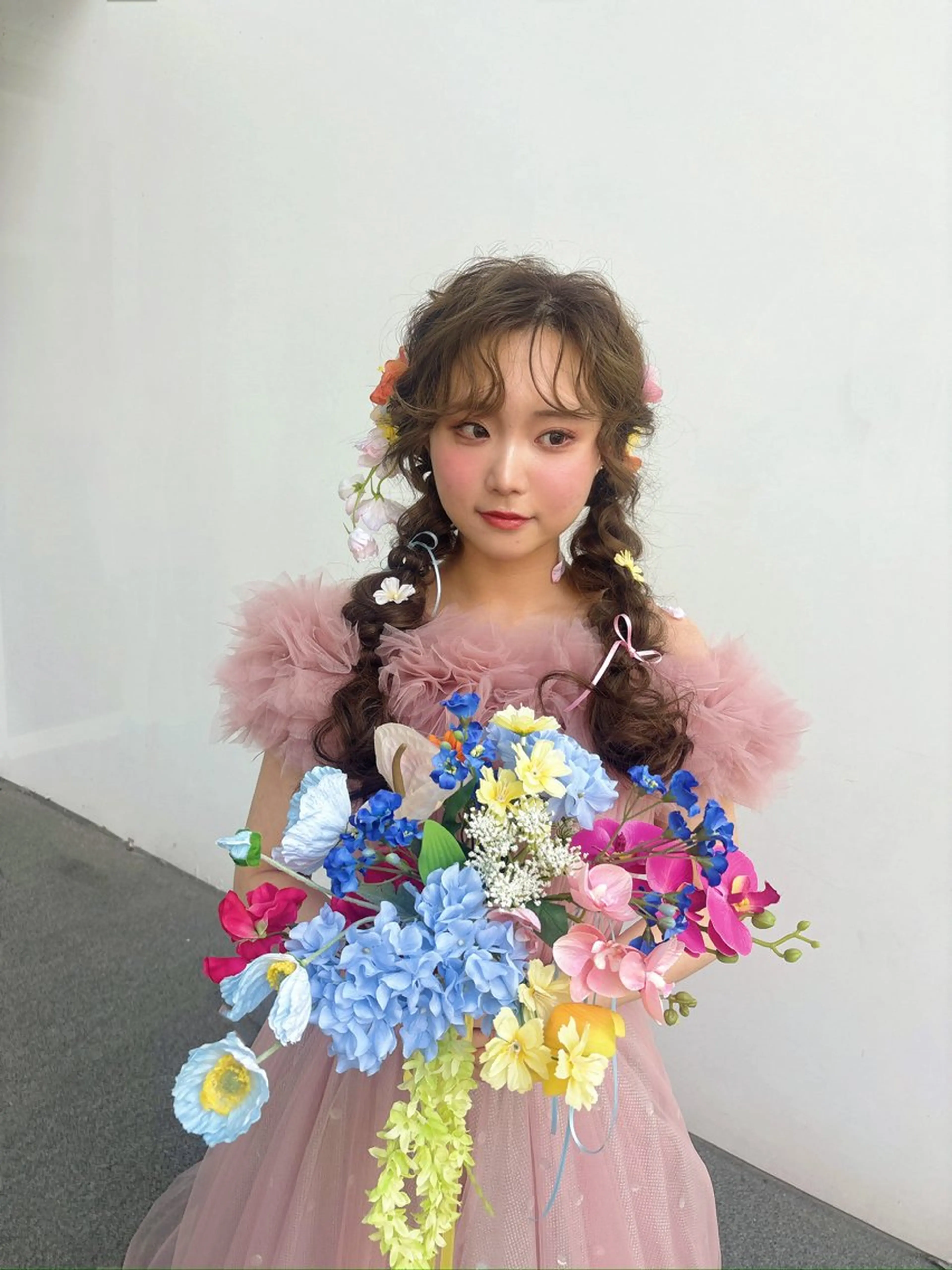 ロング ヘアアレンジ 榎本 すみれのヘアスタイル