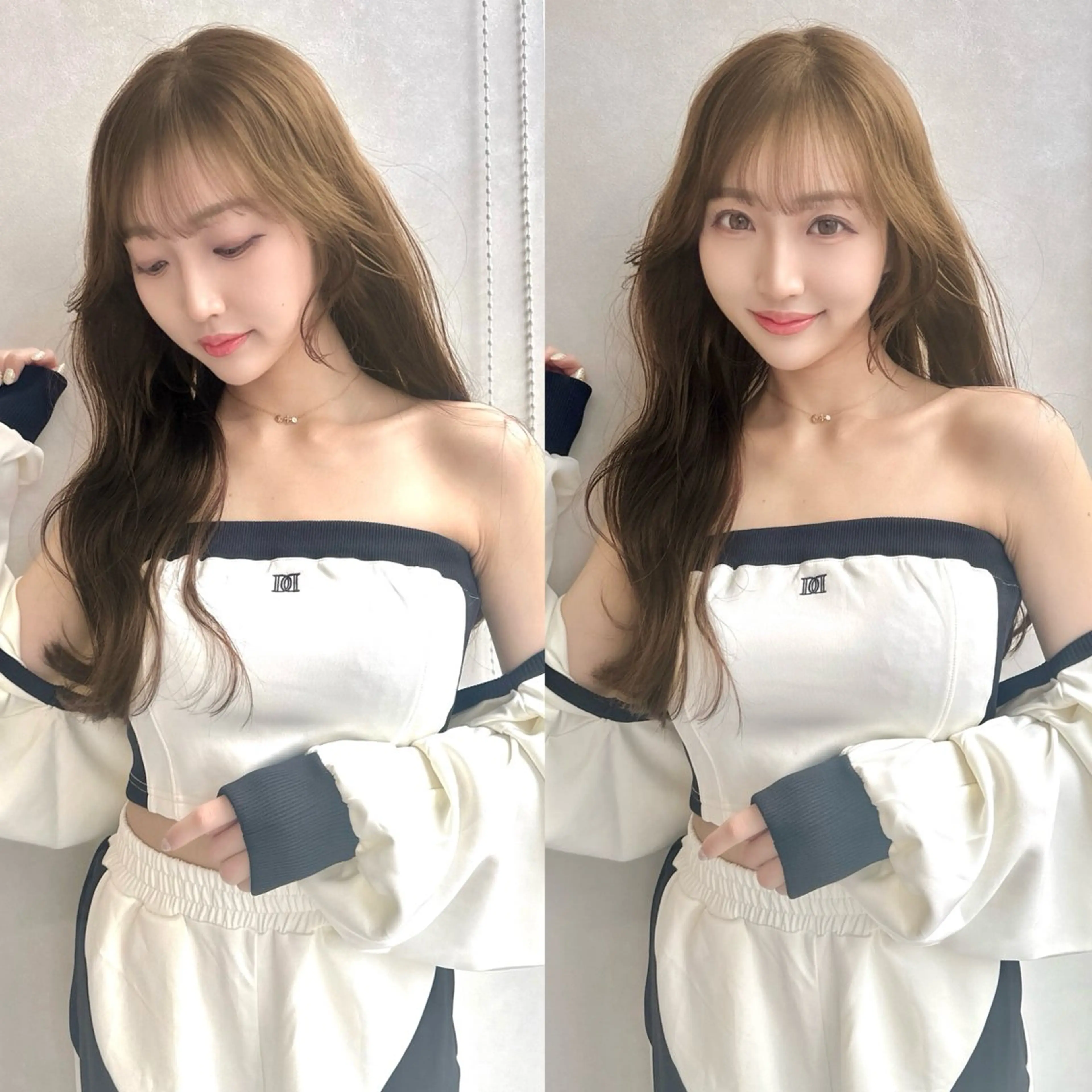 セミロング 森 隆秀/韓国ヘアのヘアスタイル