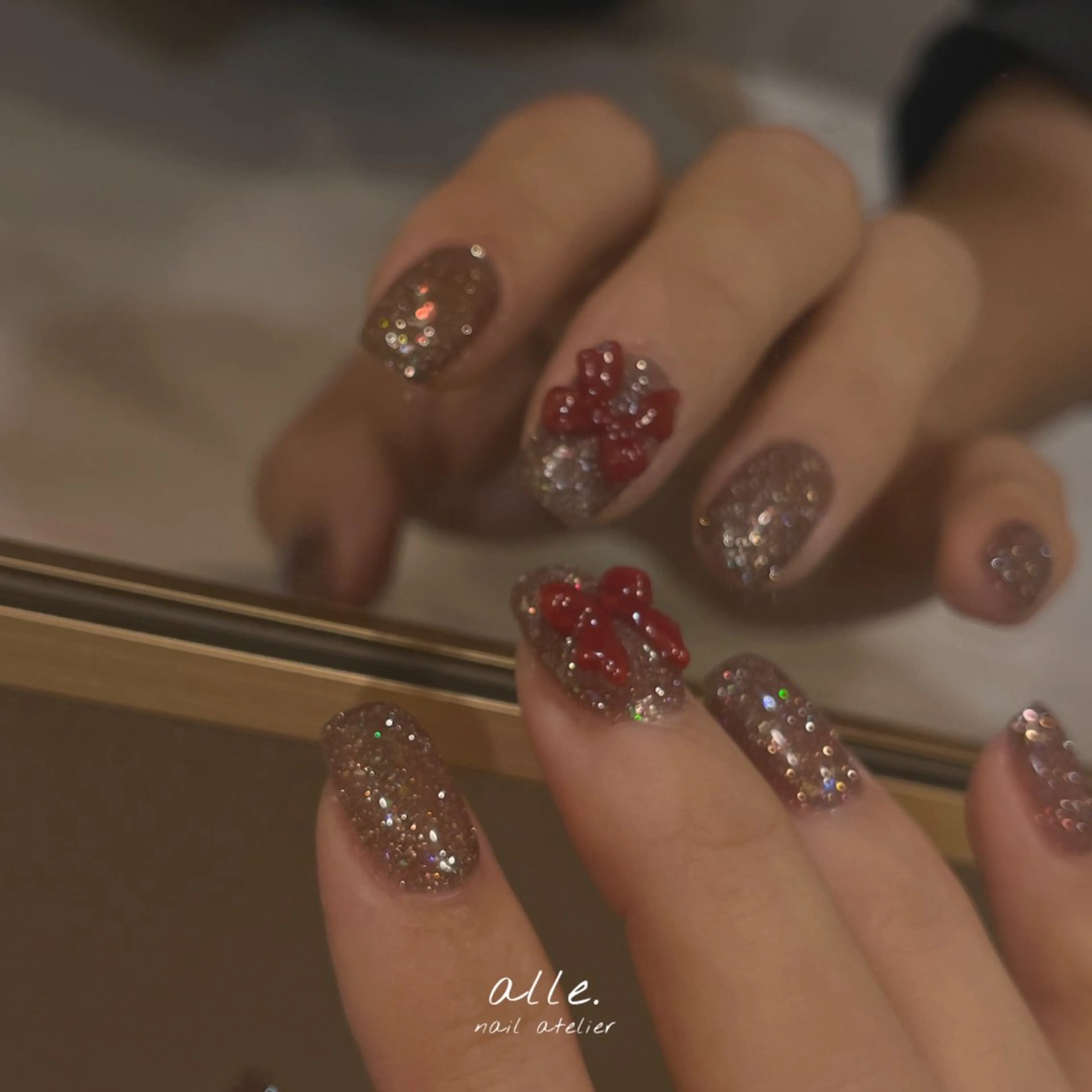 ネイル ハンドネイル atelier alle.のネイルデザイン