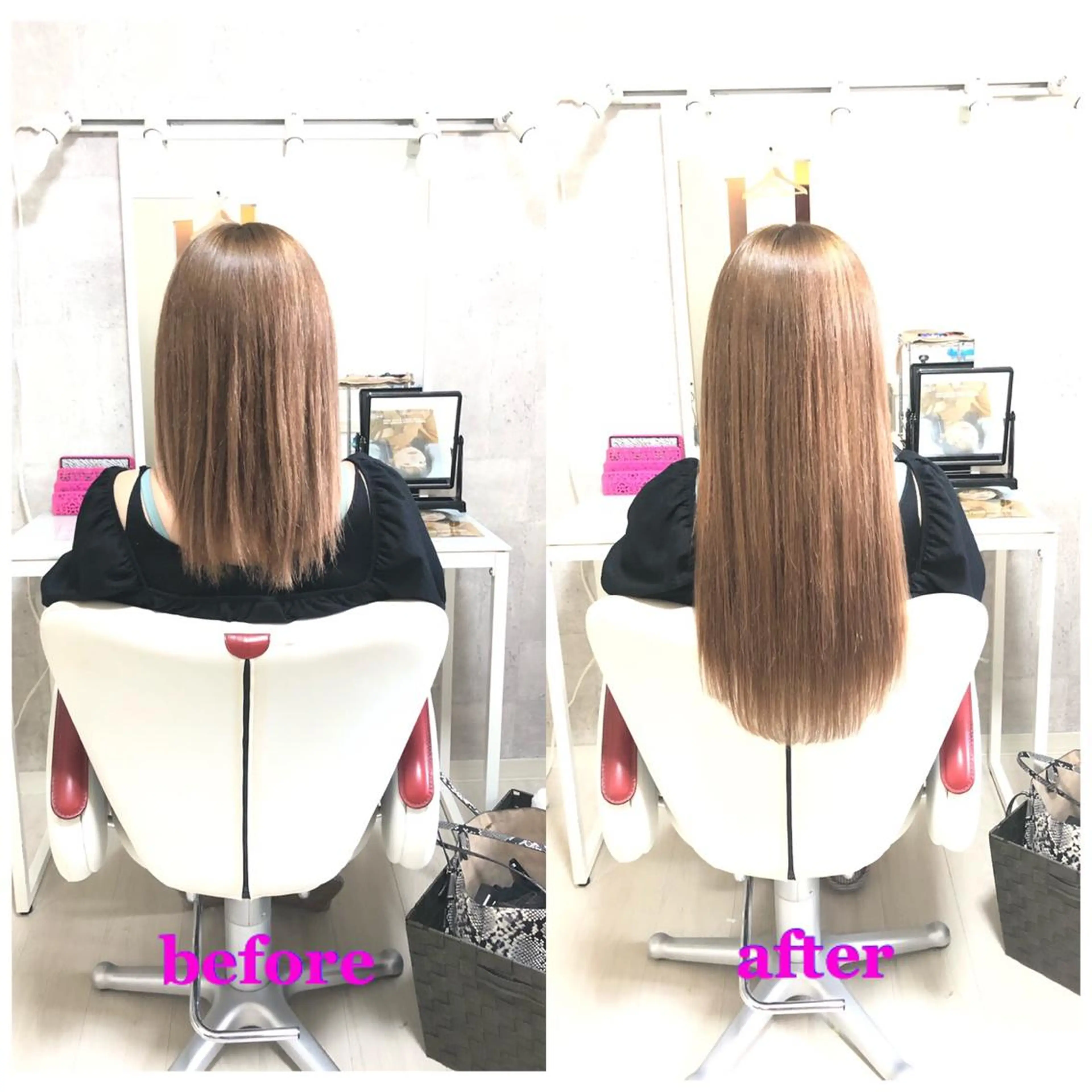 ロング エクステ 🌸ドレスアップ 心斎橋店🌸のヘアスタイル