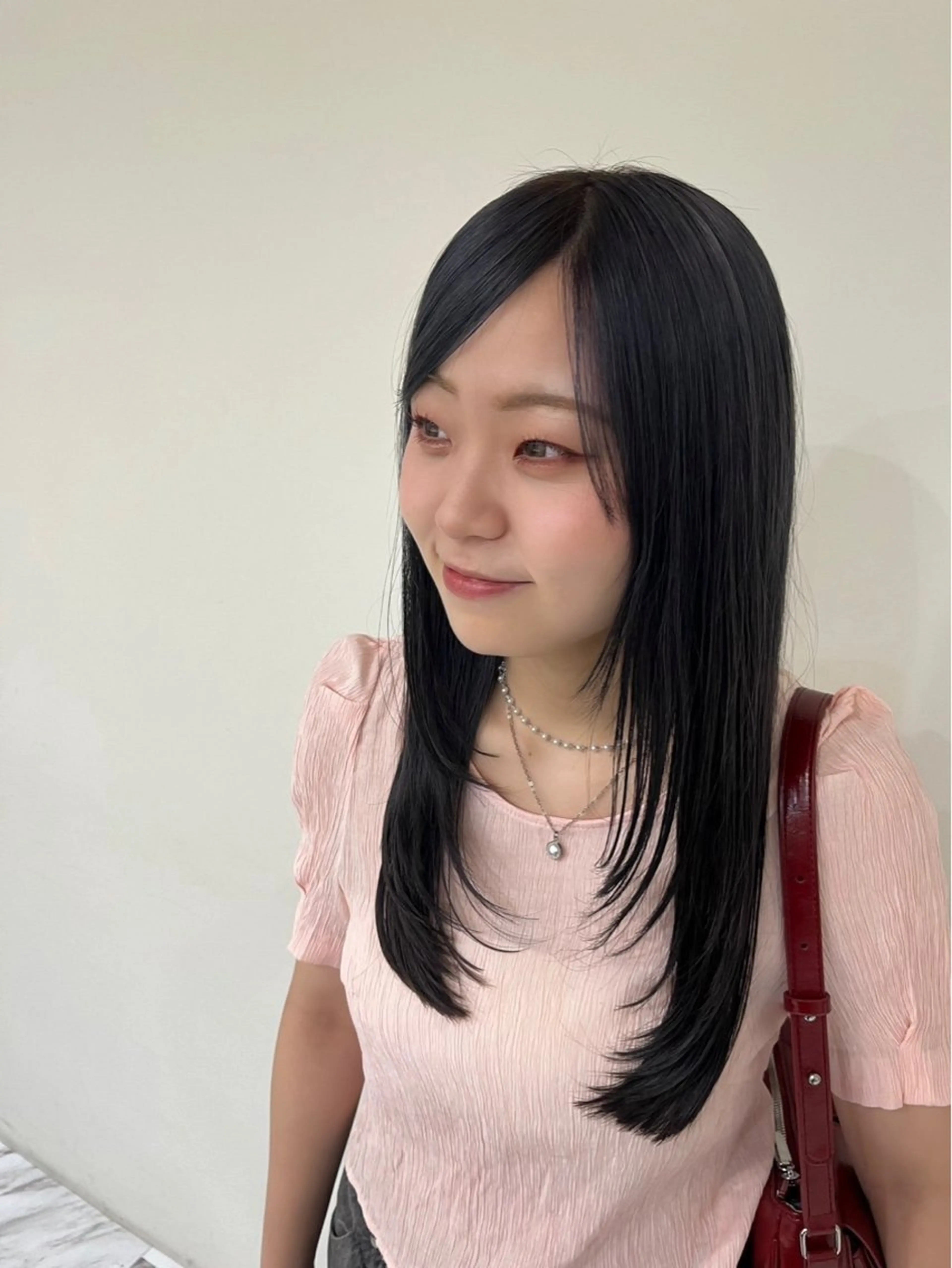 ロング ロングレイヤー レイヤーカット ロング レイヤーカット /ゆうのヘアスタイル