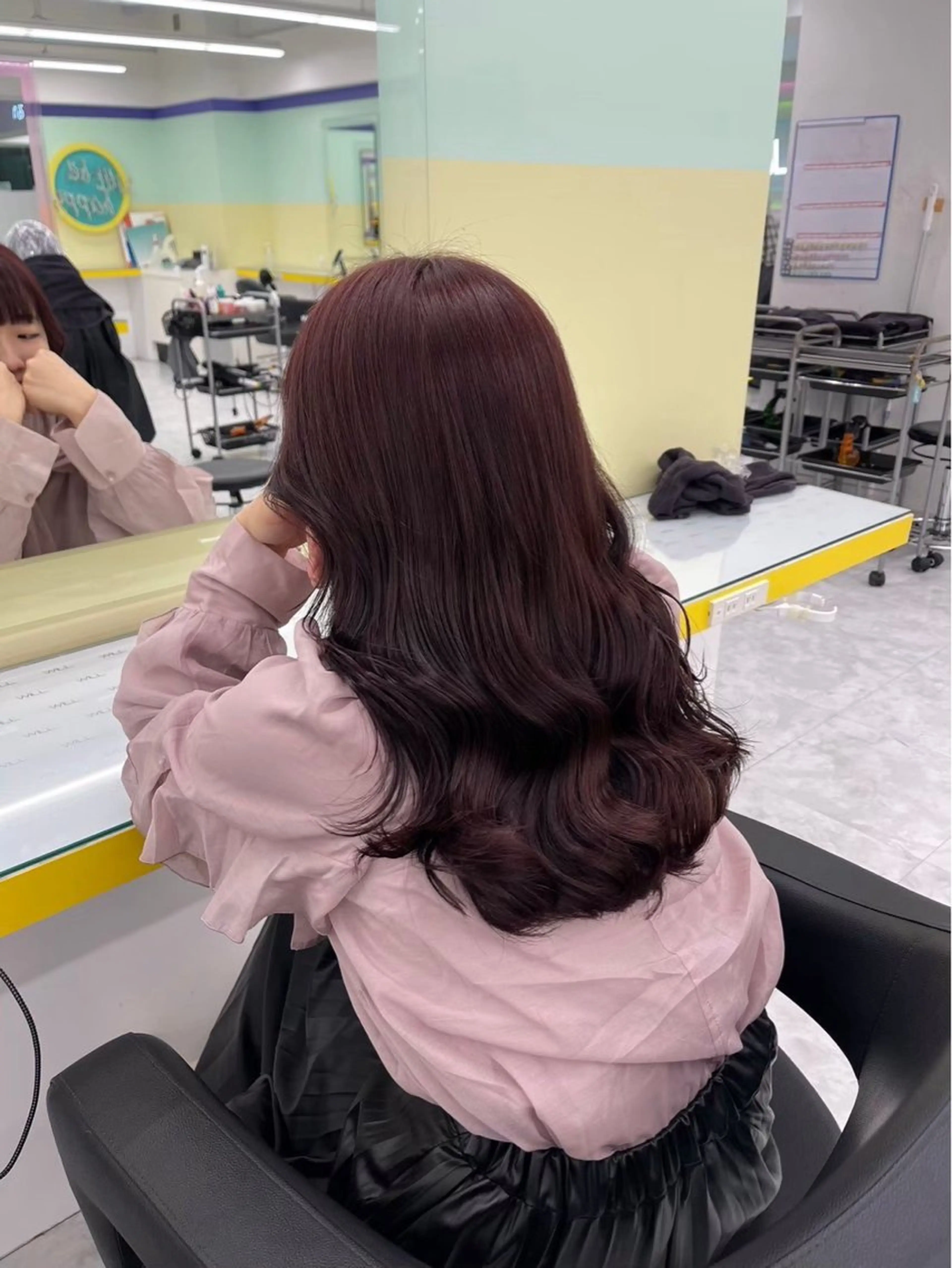 ロング カラー 🎀暖色/ラベンダー /paru🤍のヘアスタイル