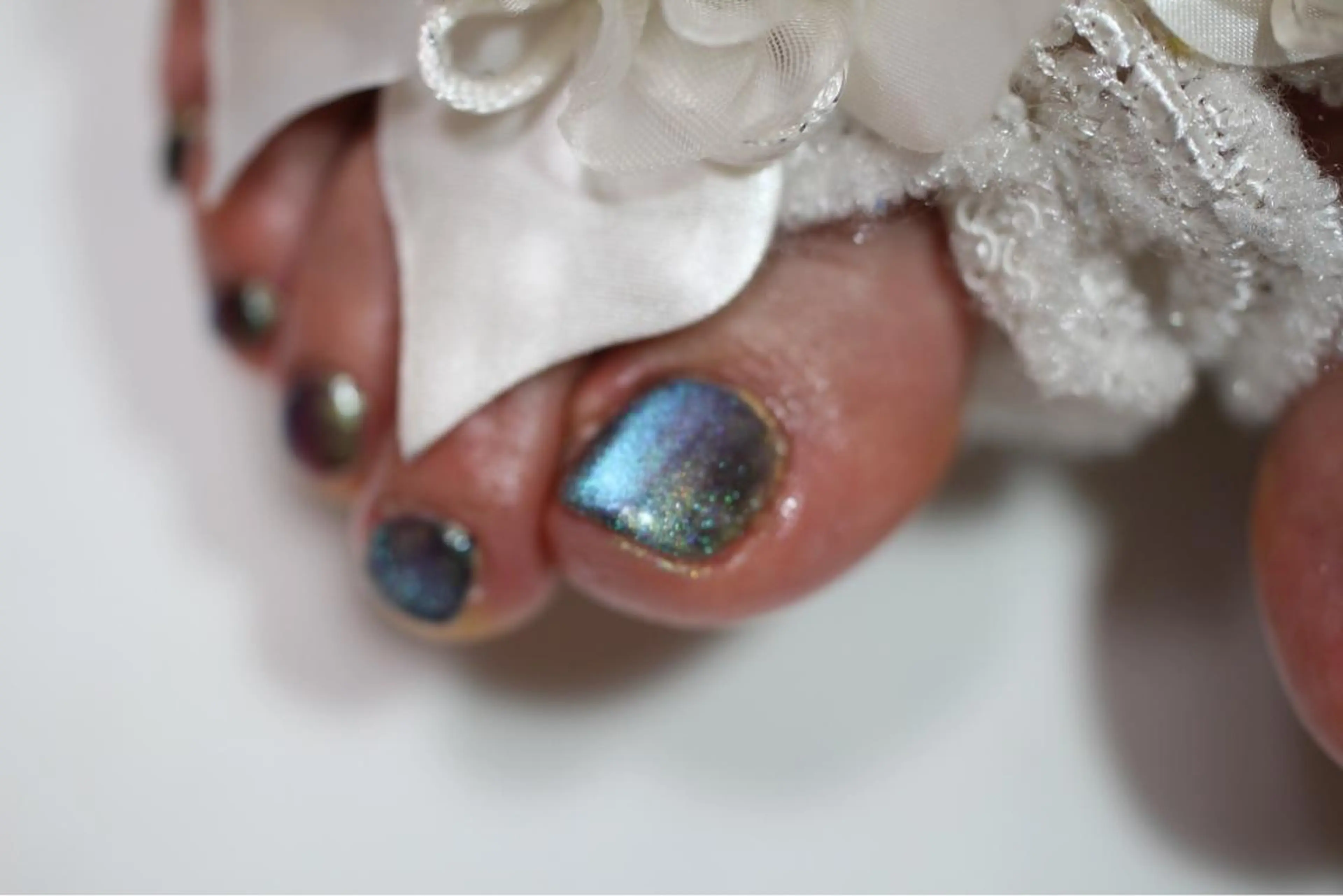 ネイル フットネイル ジェルネイル マグネットネイル ミラーネイル しみ えんのネイルデザイン