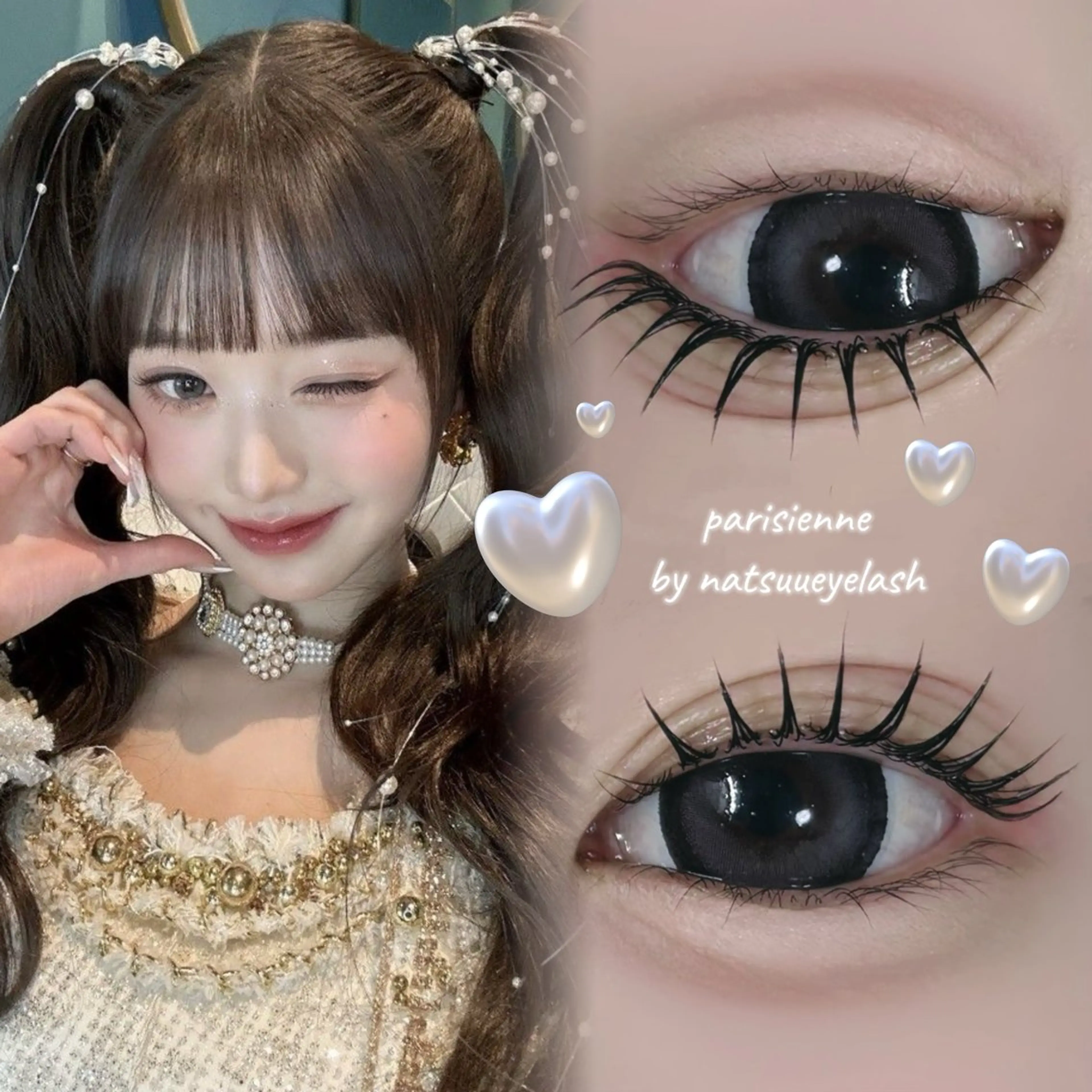 マツエク・マツパ Nana 🎀のマツエク・マツパデザイン