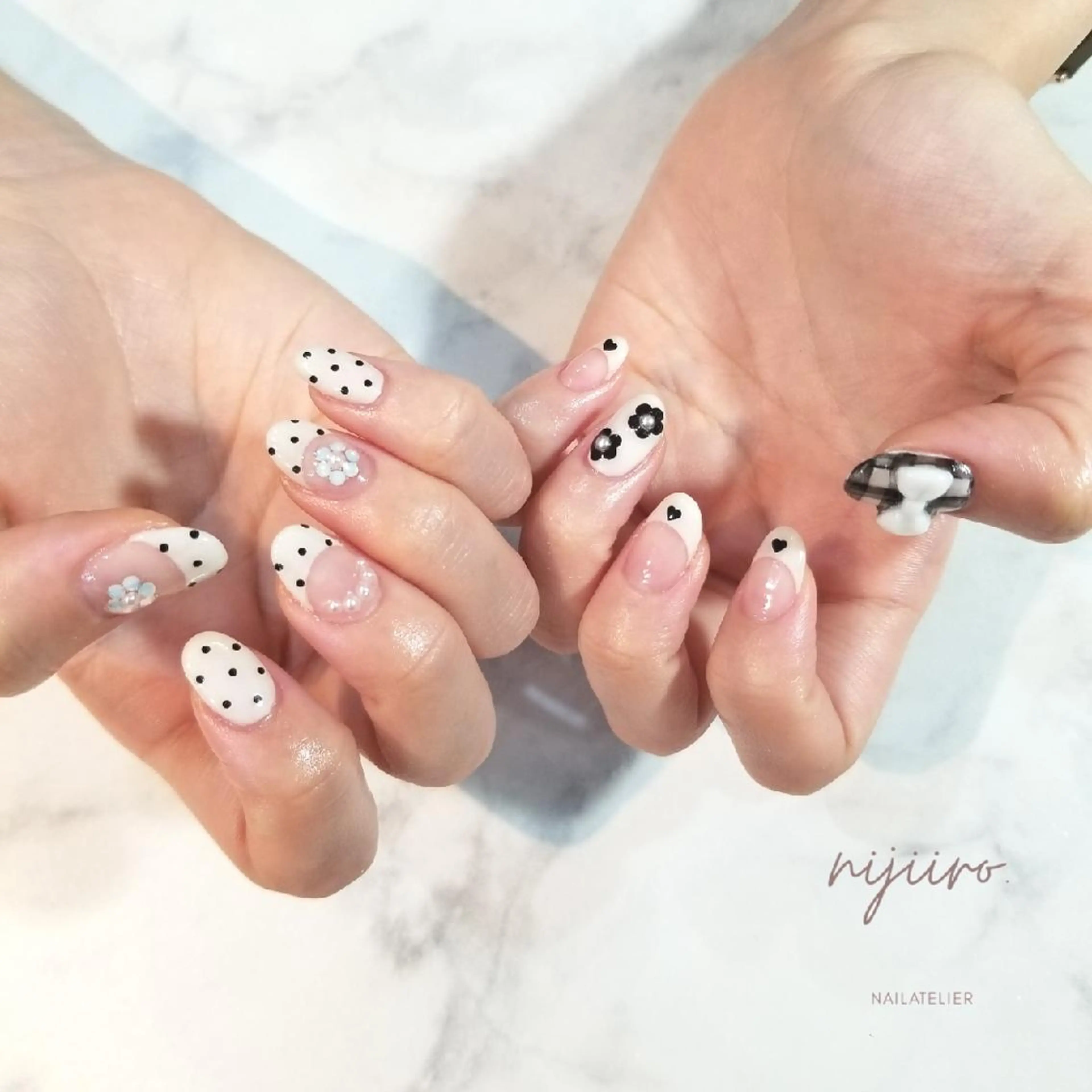 ネイル ハンドネイル nijiiro🌈 サトウのネイルデザイン