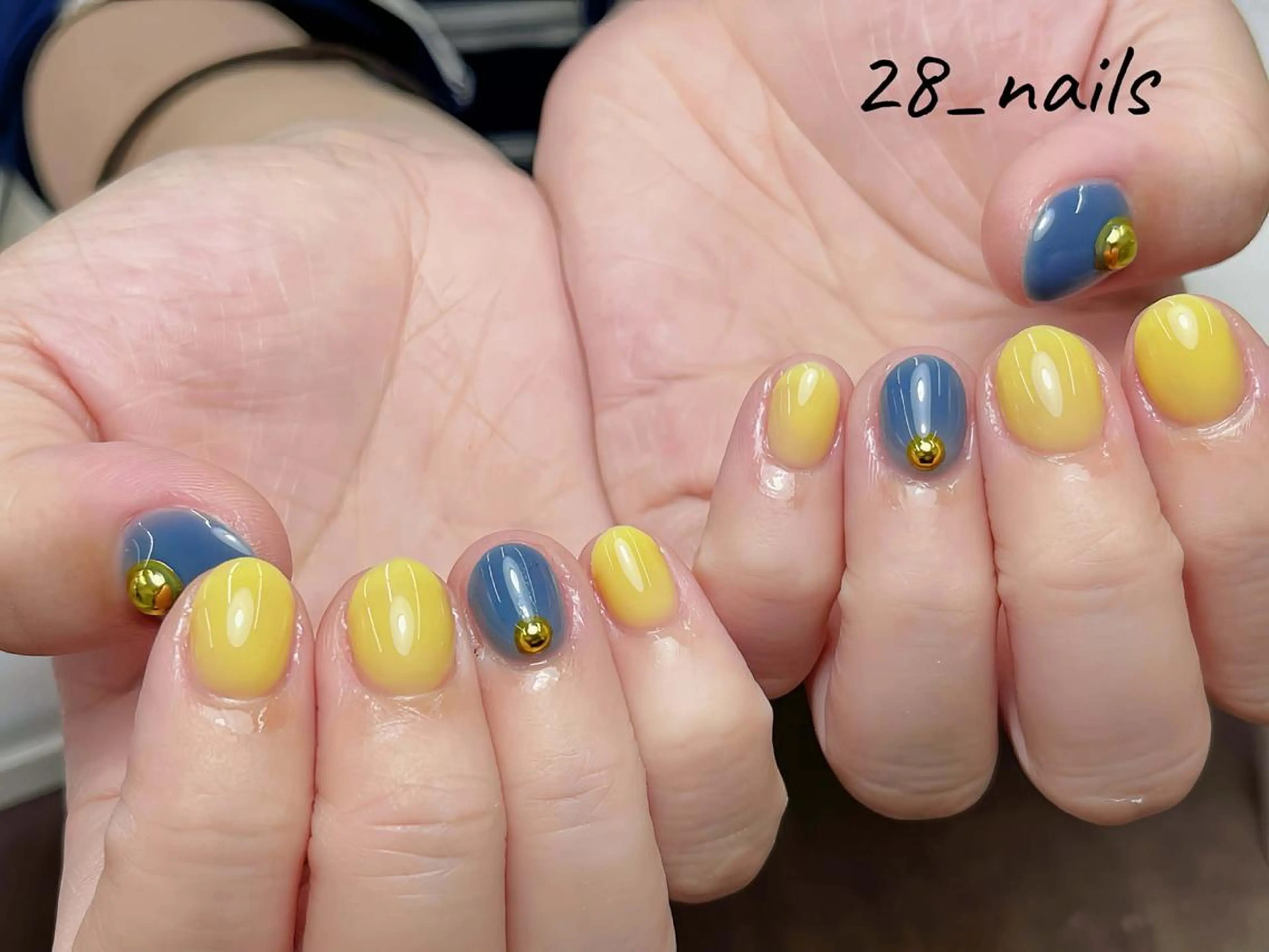 ショート ハンドネイル 28ネイル 宮崎のネイルデザイン