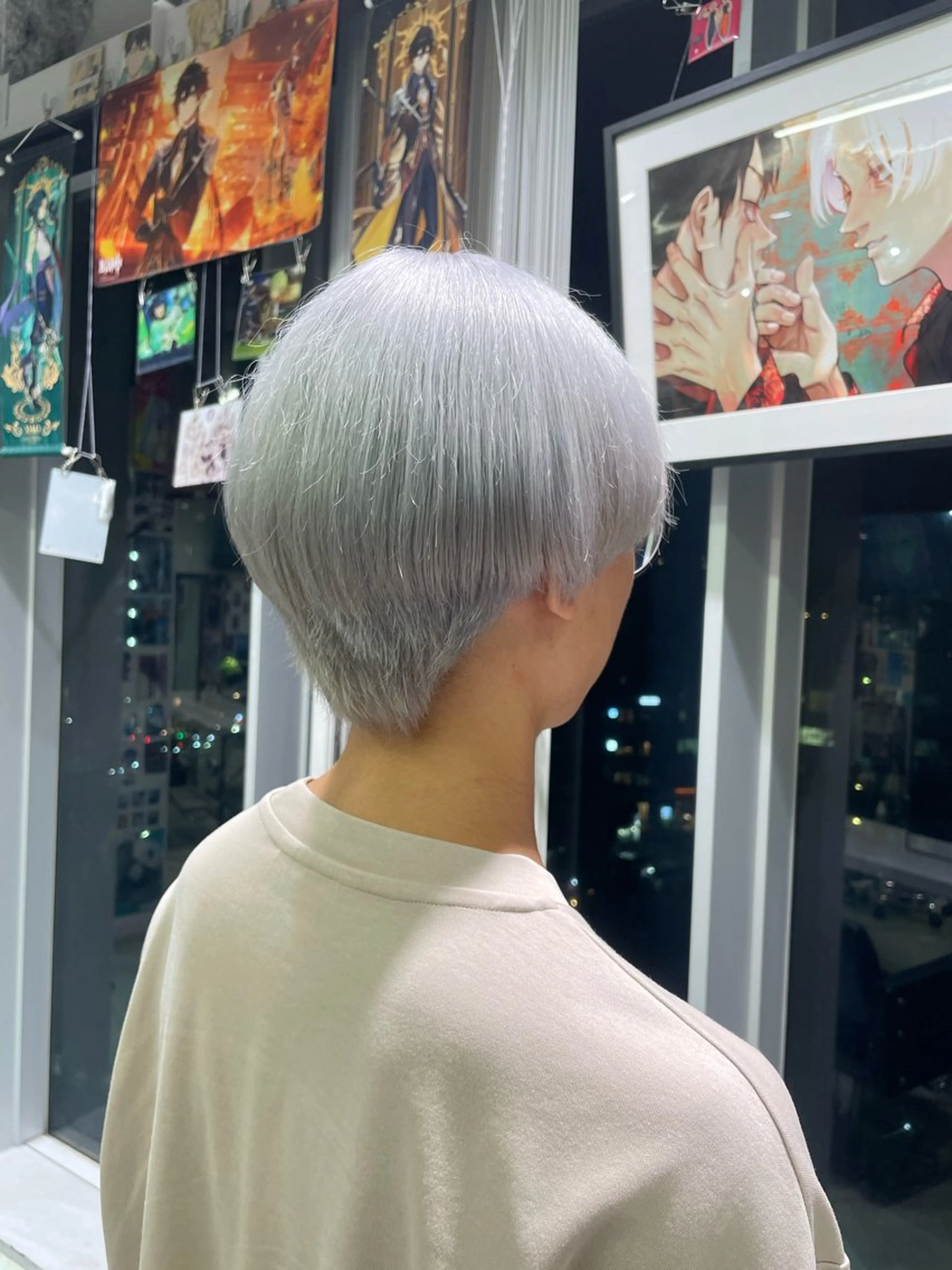 ショート ヘアカラー トリートメント 💖推しカラー💖 オタク美容師✂ゆづきのヘアスタイル