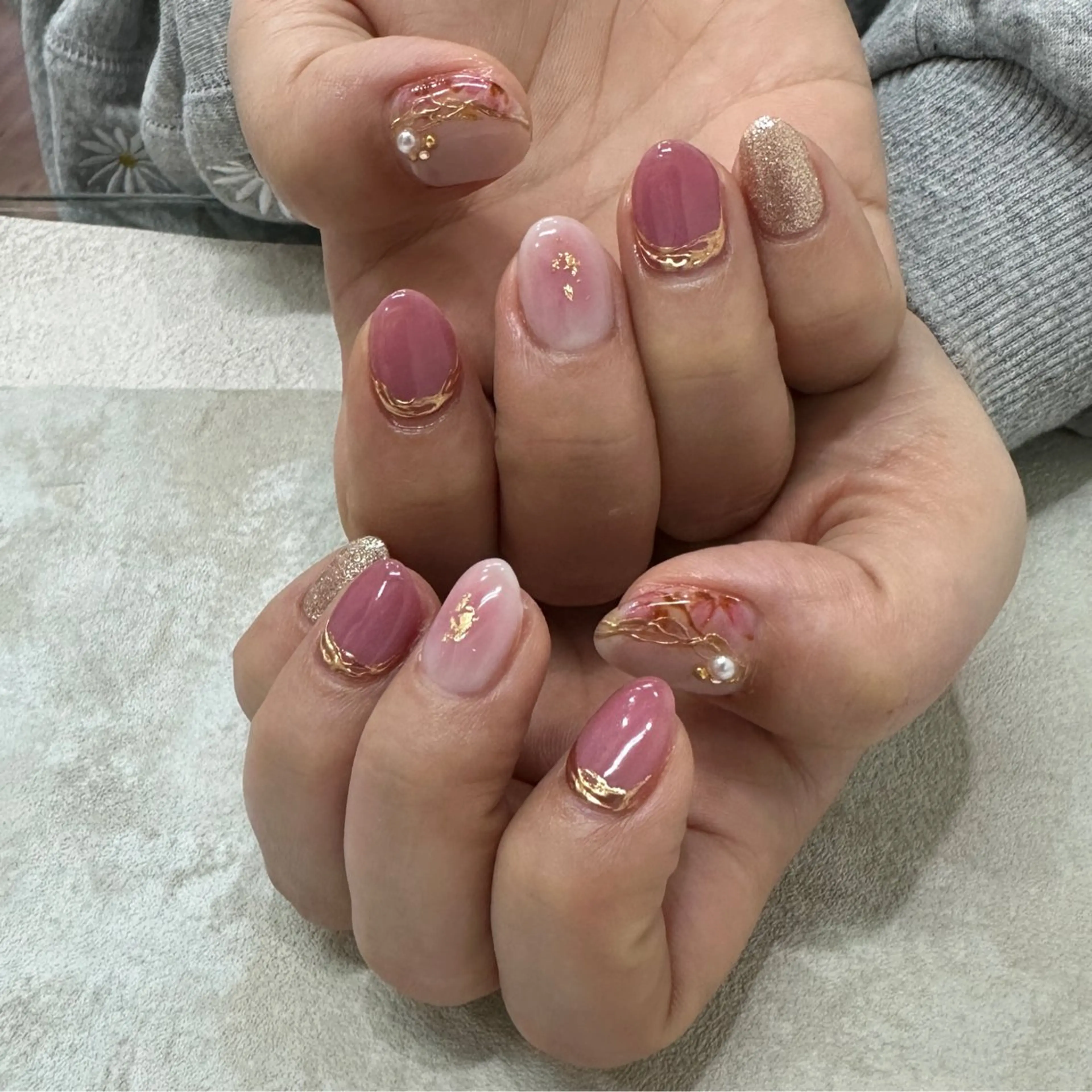 ネイル ハンドネイル nailsalon ∞ ﾐｶﾅﾙ ∞のネイルデザイン