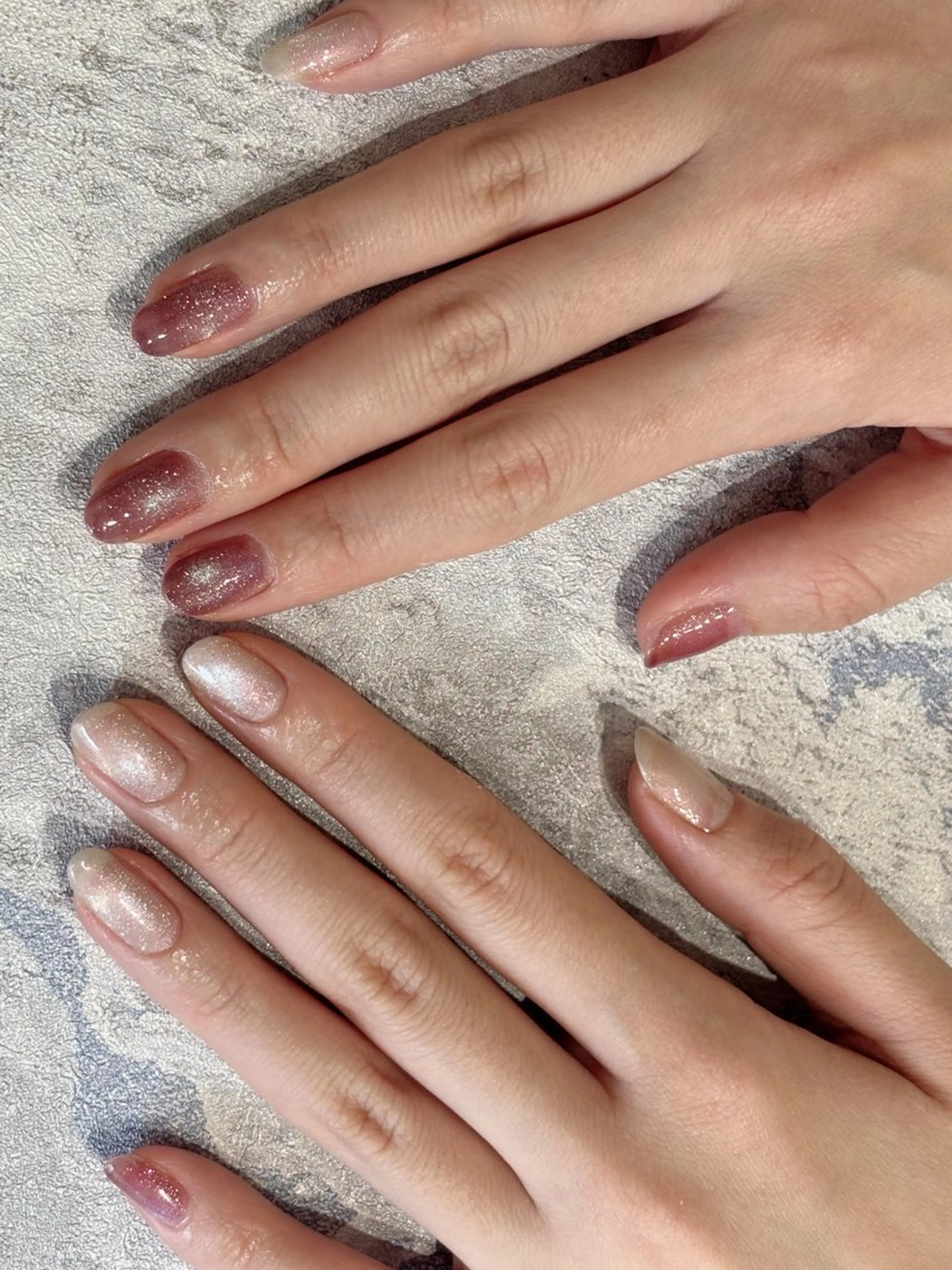 ネイル マグネットネイル ハンドネイル Su. Naillandのネイルデザイン