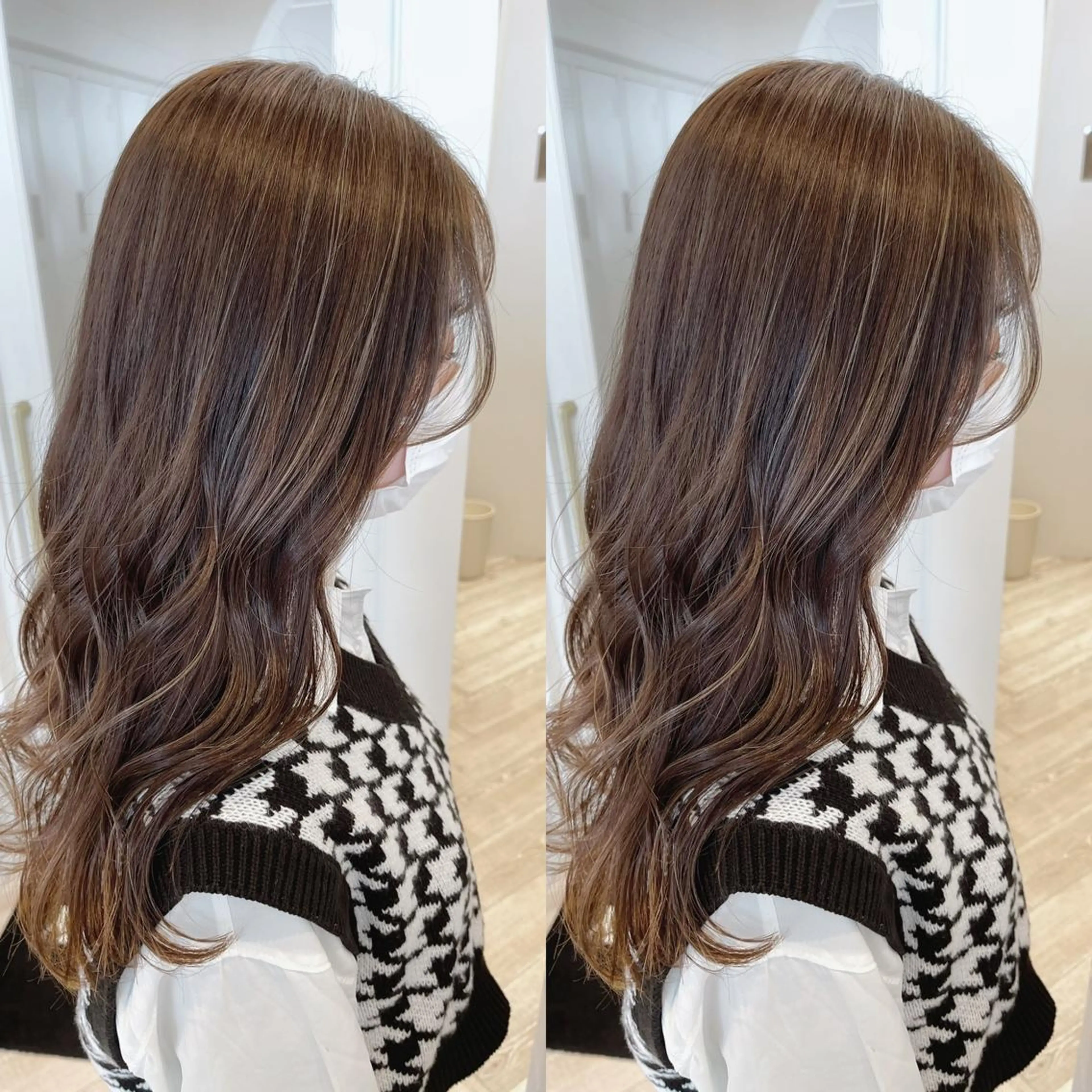 ロング カラー グレージュ youres  hair所属・佐々木 裕一のヘアスタイル