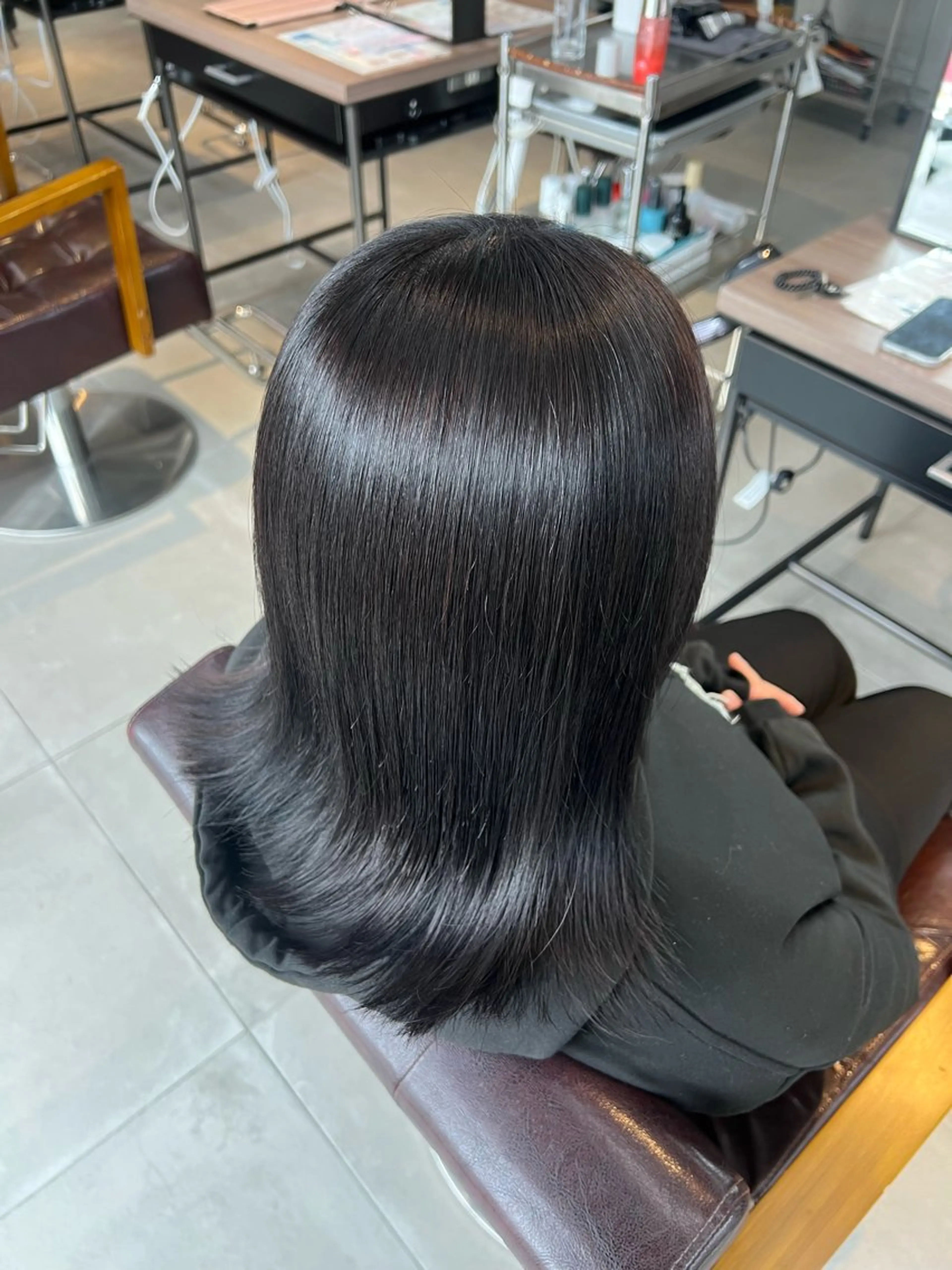 ミディアム ヘアカラー Kako🫧⭐️ アシスタント/モデルのヘアスタイル