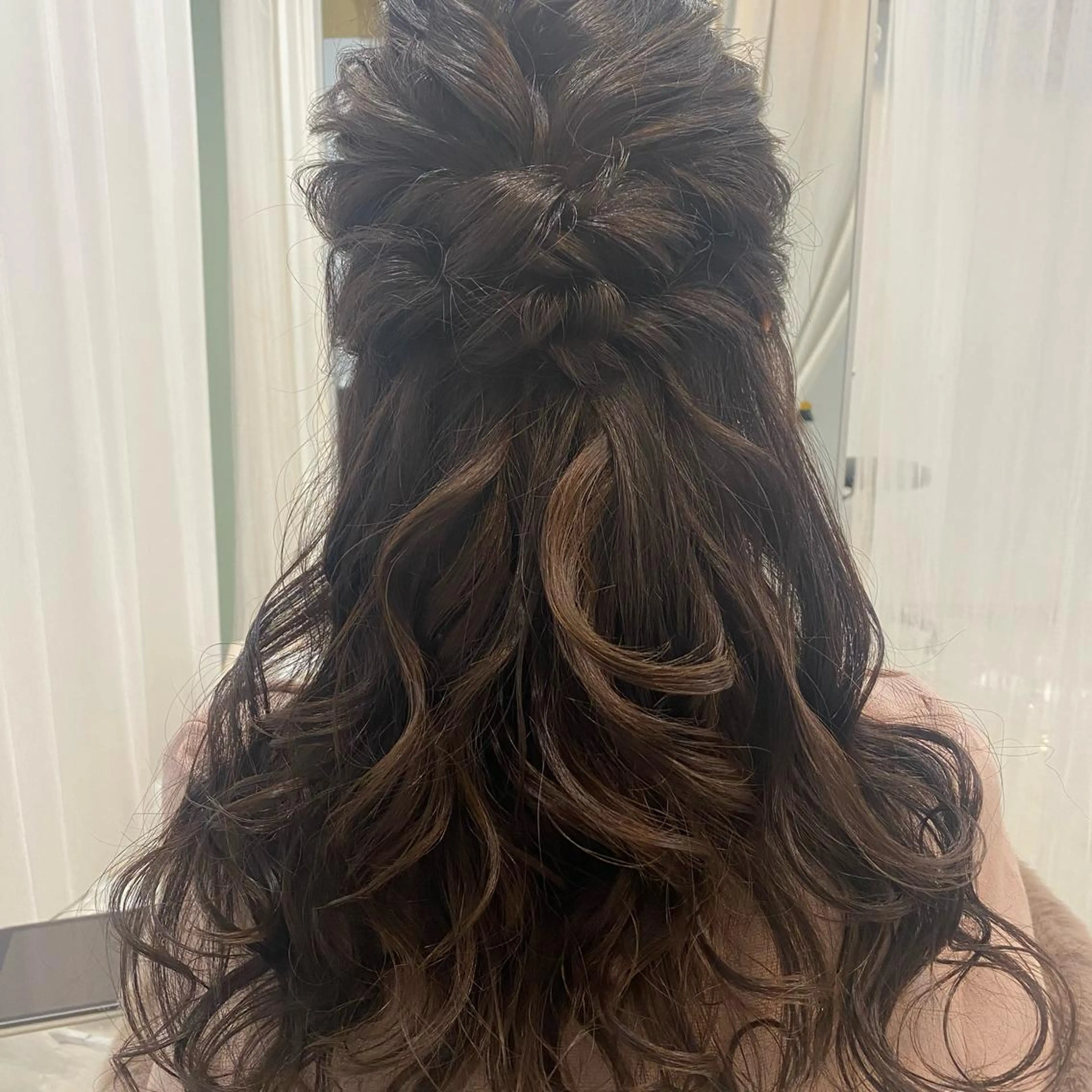 ヘアアレンジ 結婚式・ブライダル ヘアセット 谷川 李奈のヘアスタイル