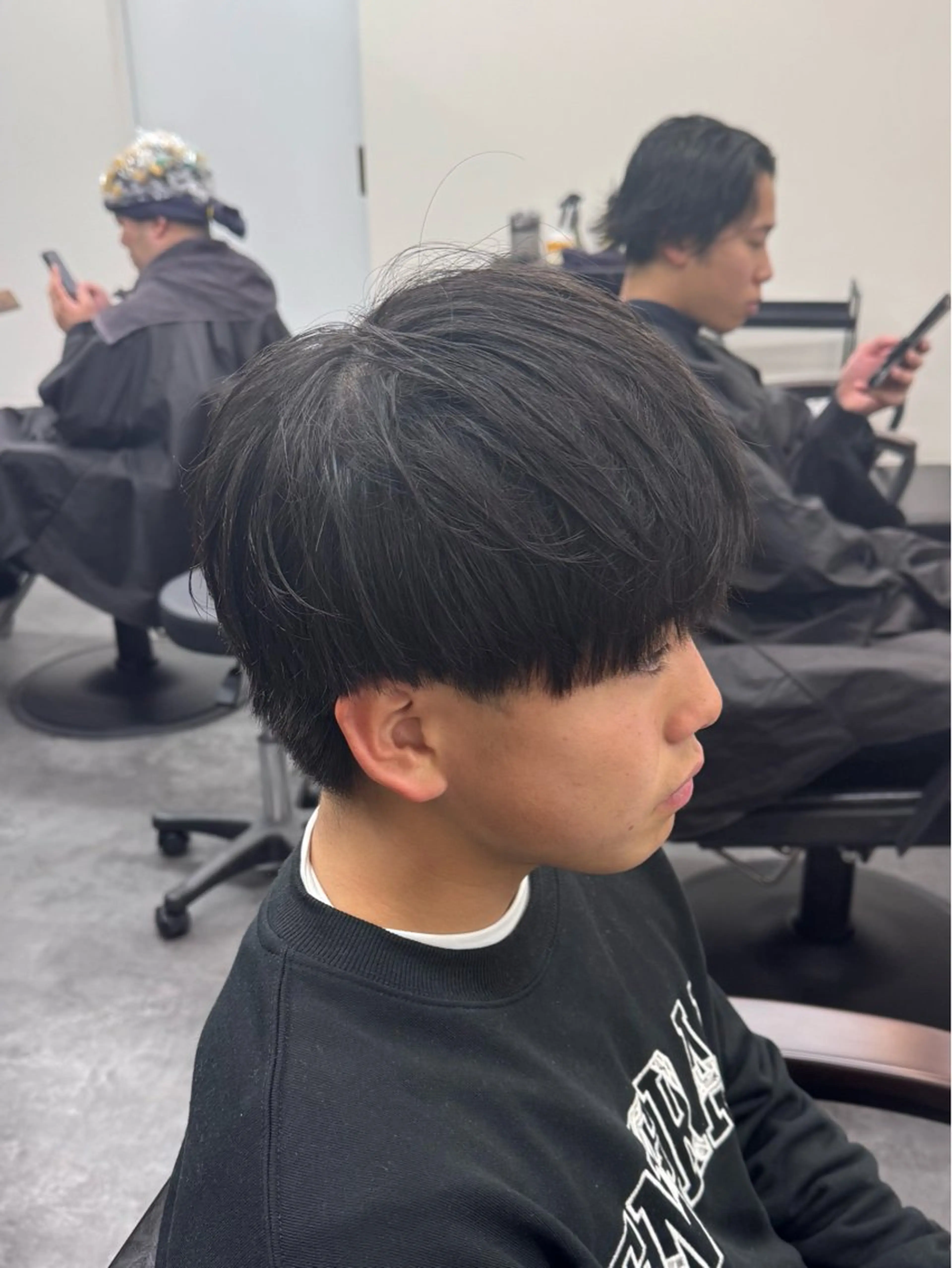 ショート メンズ マッシュ カット 柏メンズカットパーマ NO.1タイチのヘアスタイル