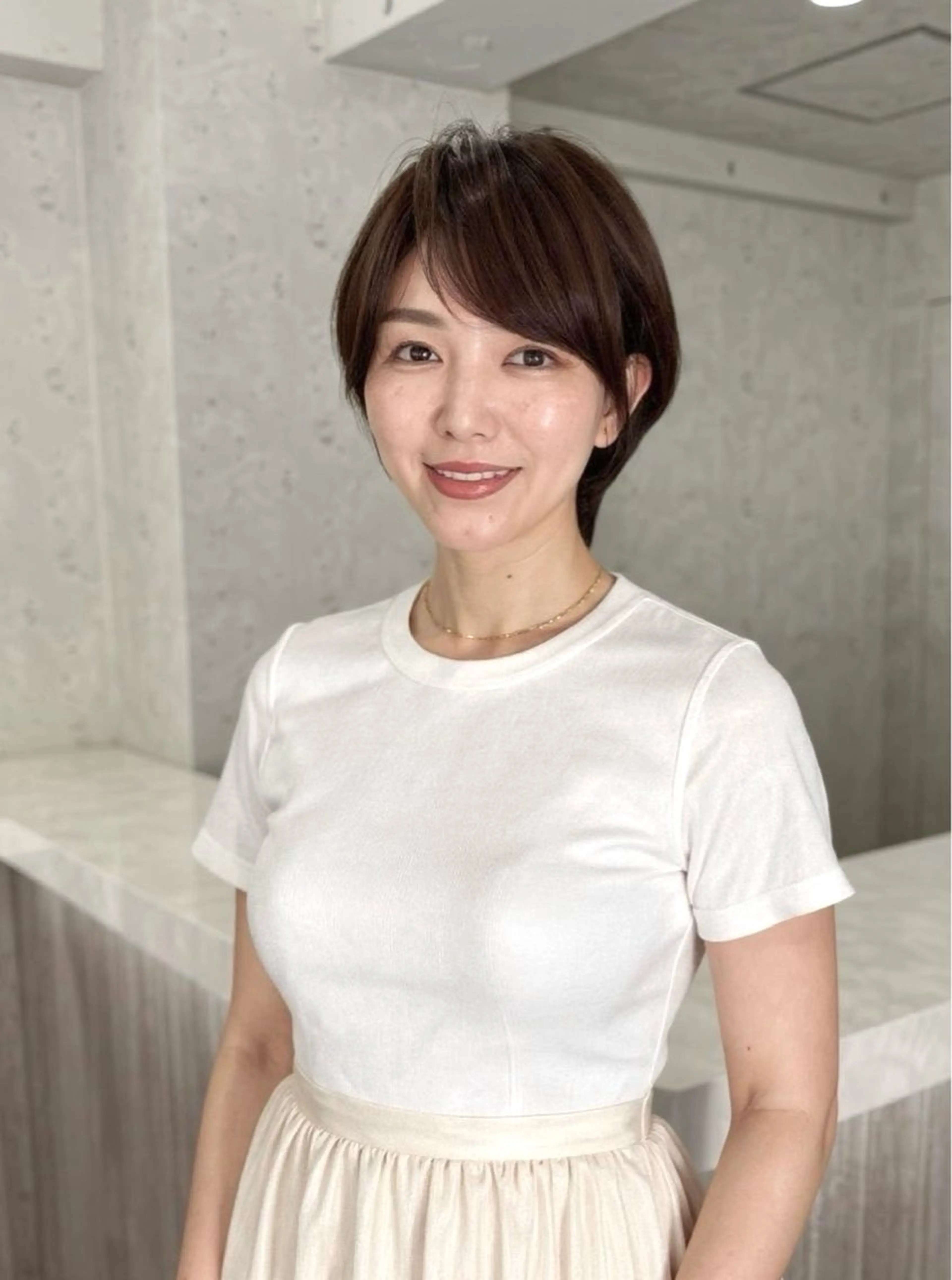 ショート 🫧似合わせショート ゴヤ🫧のヘアスタイル