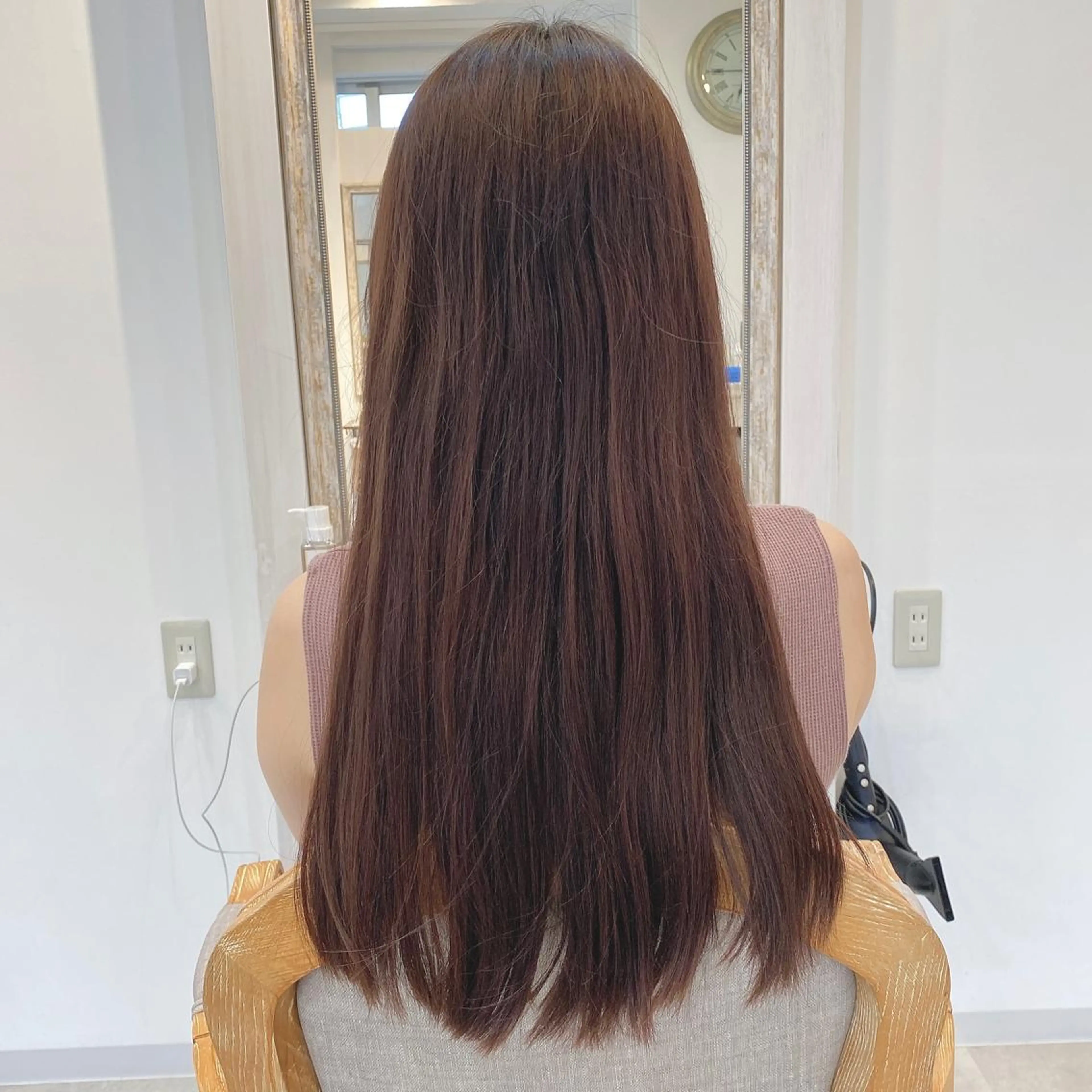 ロング カラー ブリーチ ケアブリーチ ダブルカラー グラデーションカラー ハイライトカラー カット ヘアカラー トリートメント ブリーチなし✨艶髪 カラー𓃲YAGIのヘアスタイル