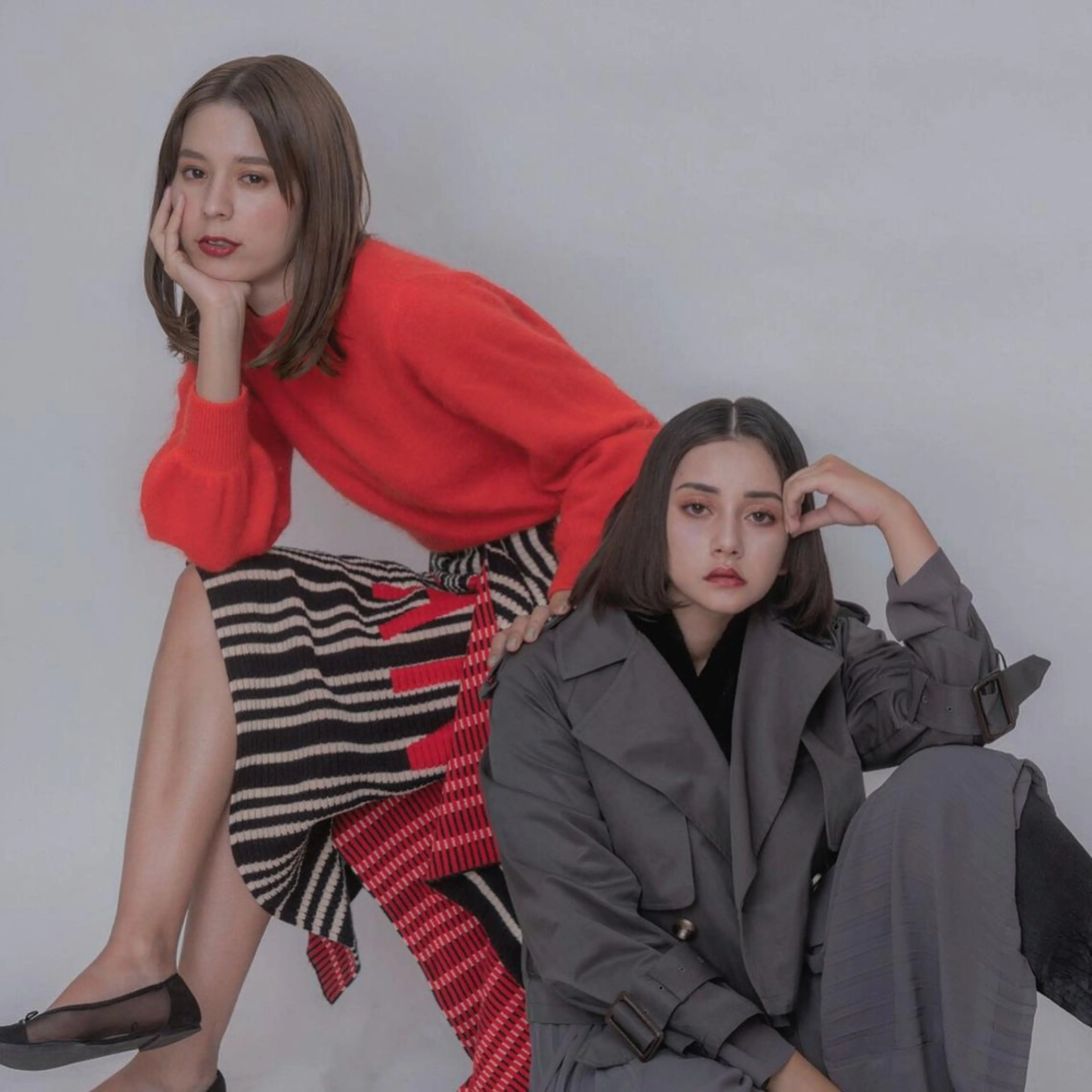 艶髪✨似合わせカット＆縮毛矯正💁 ミディアム、ロング料金ありの写真