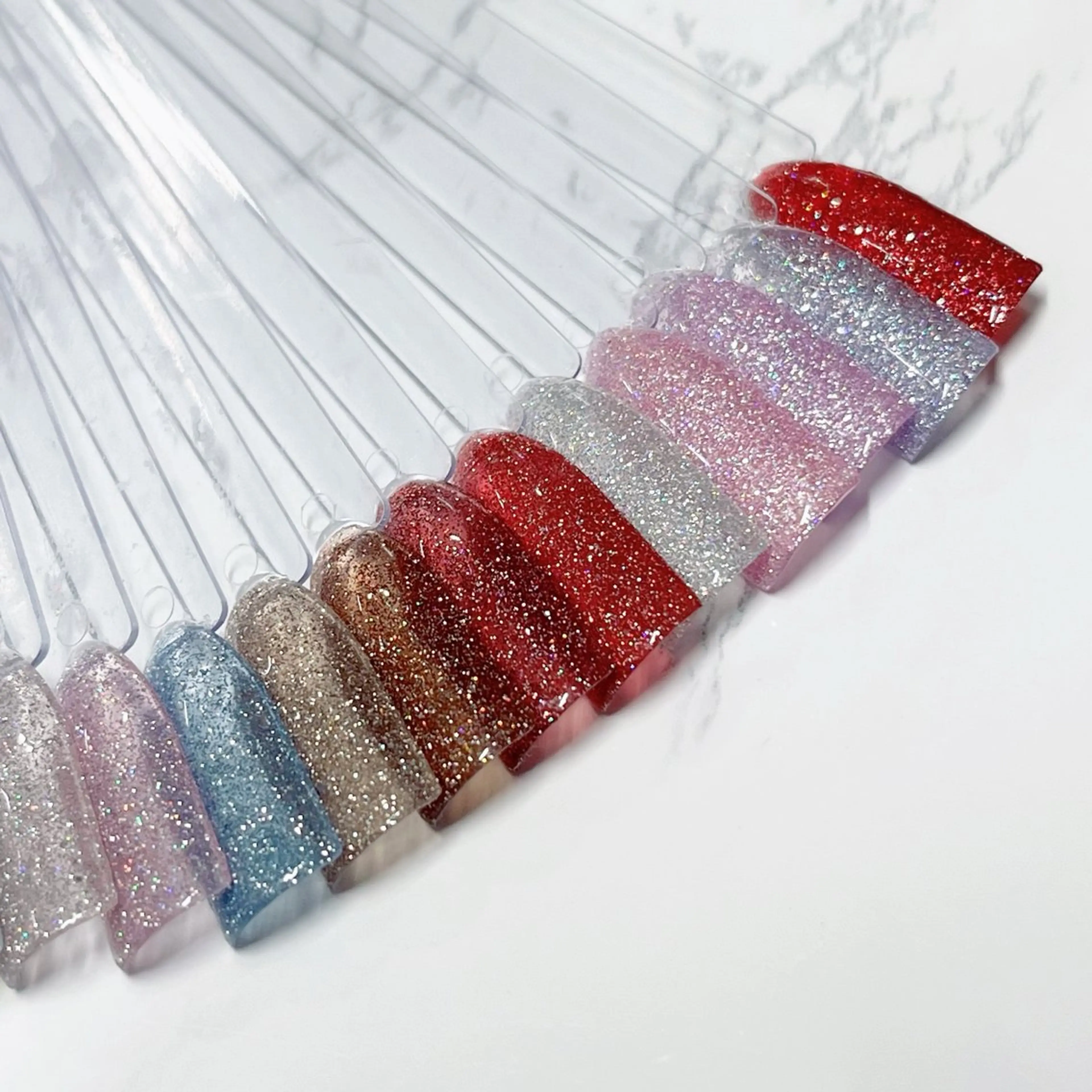 ネイル フラッシュネイル ラメ(グリッター) 清水 絢音のネイルデザイン