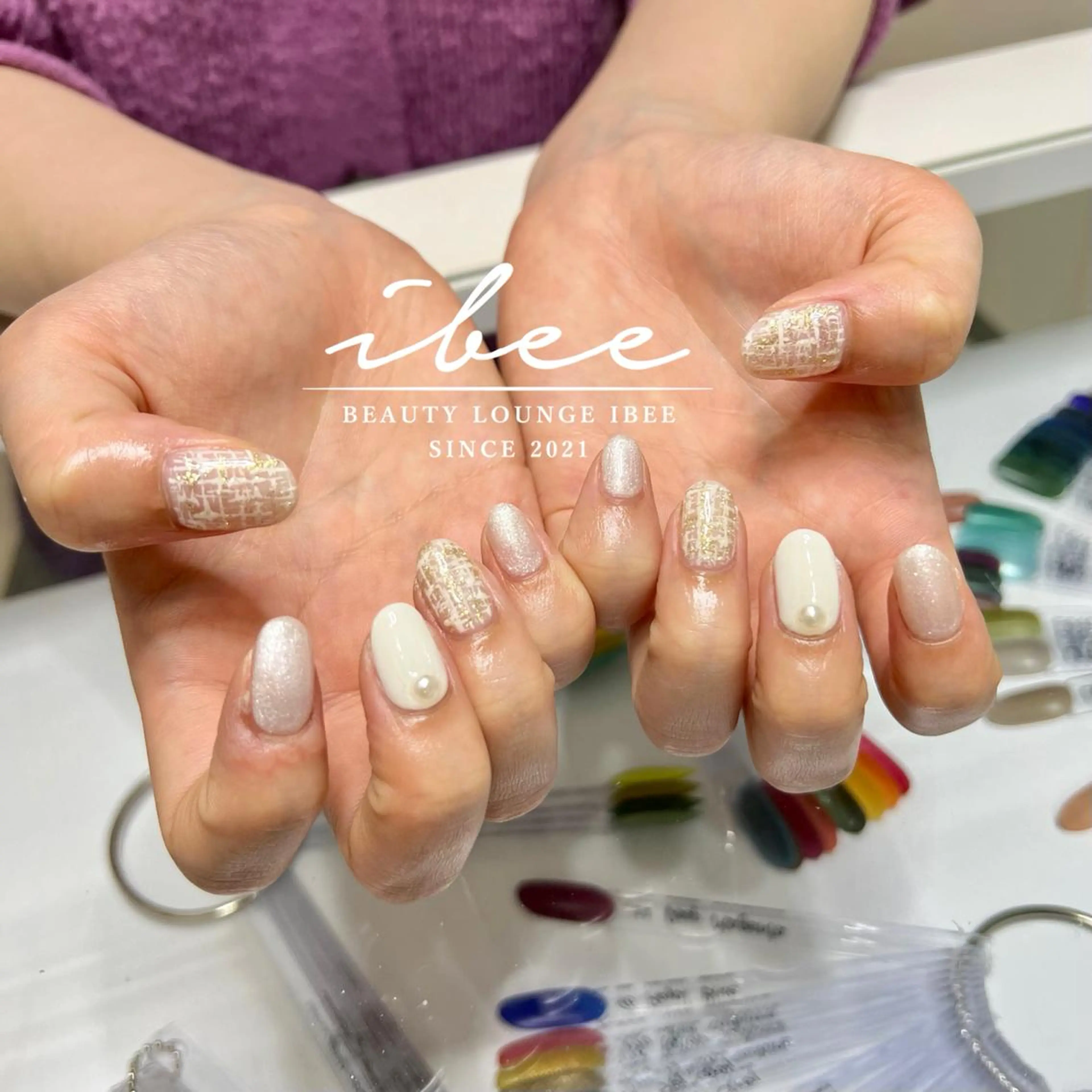 ネイル ハンドネイル ibee nail 🤍yumiのネイルデザイン