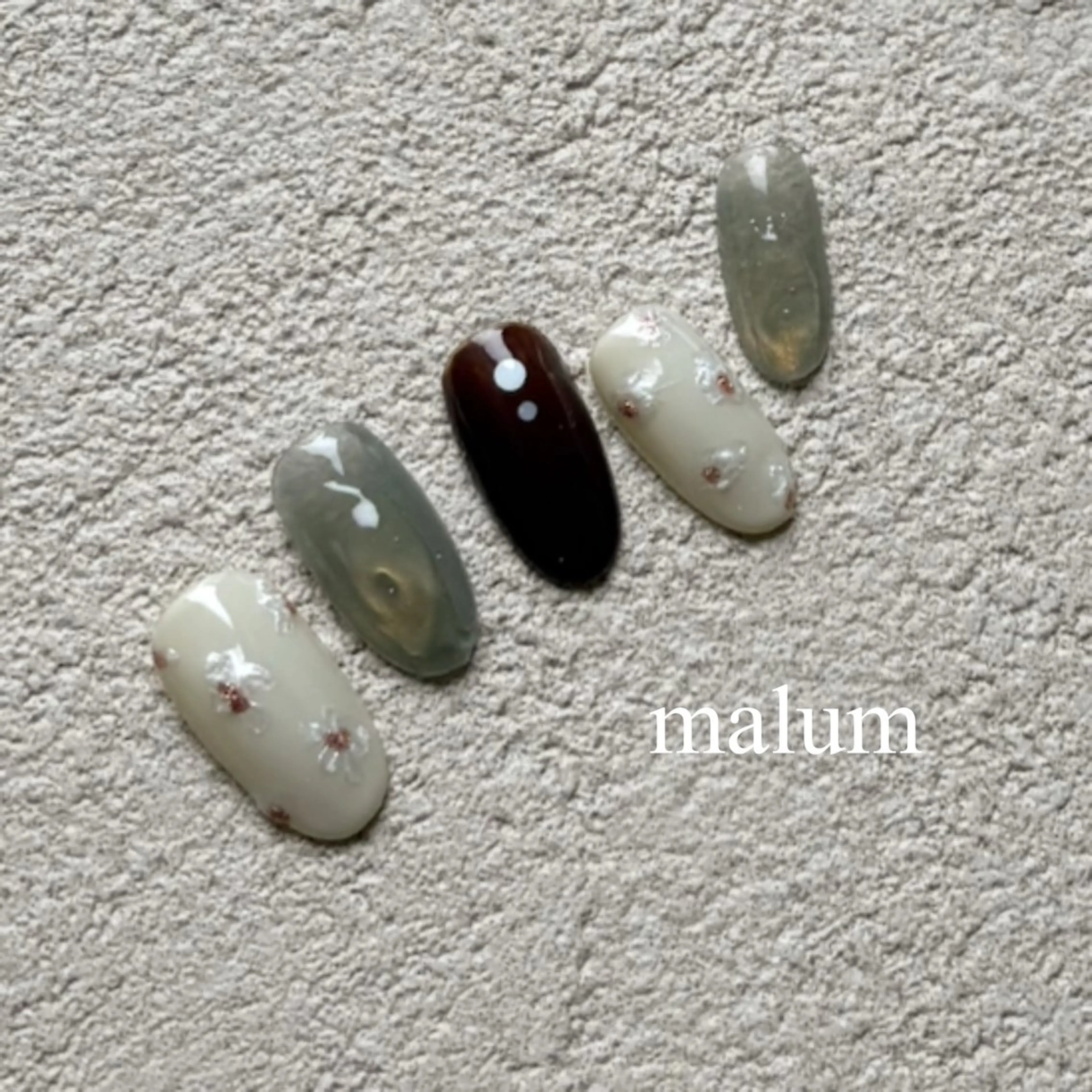 ネイル ハンドネイル malum nailのネイルデザイン