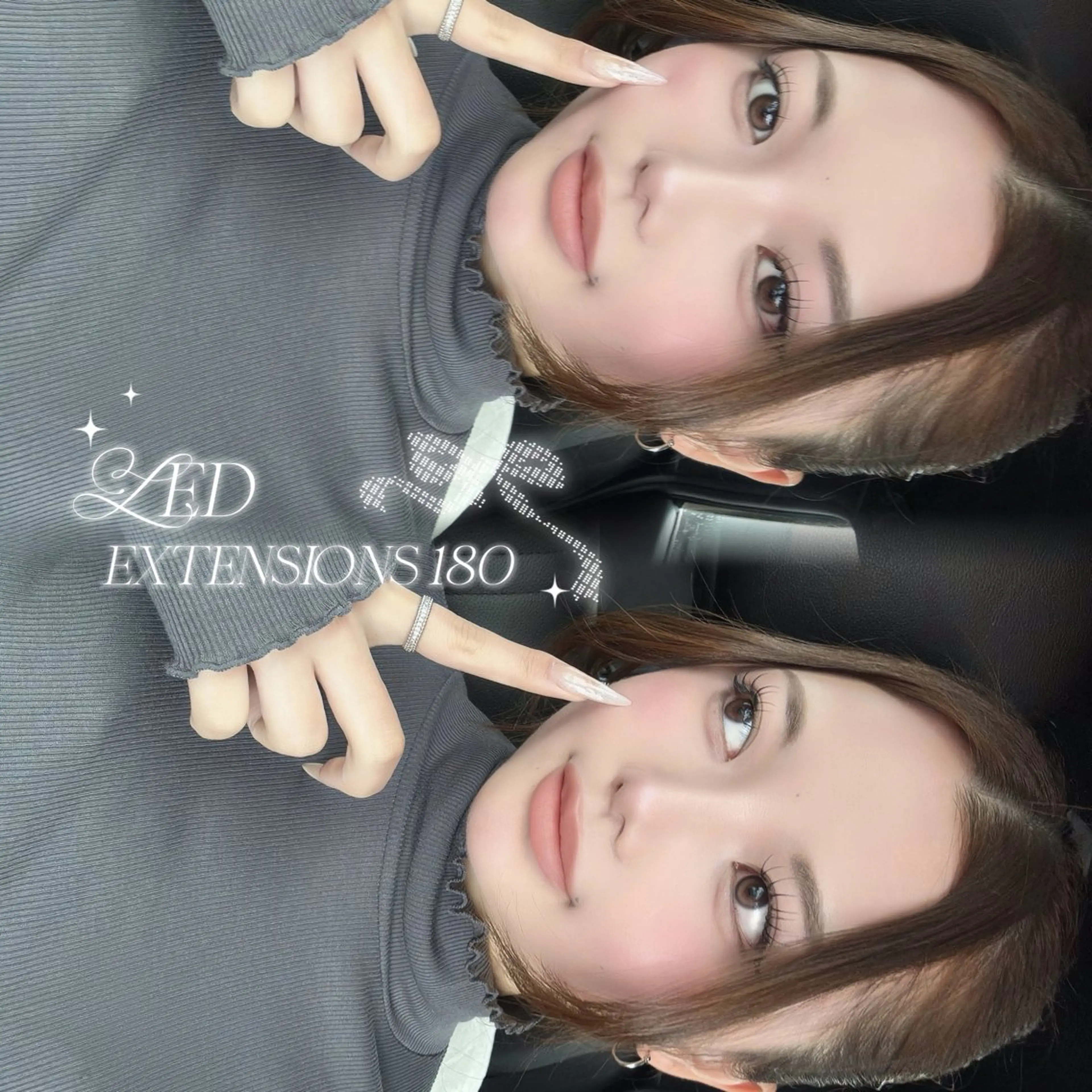 マツエク・マツパ マツエク 韓国束感まつげ ⌒ ͜ ⌒はーちゃんのマツエク・マツパデザイン