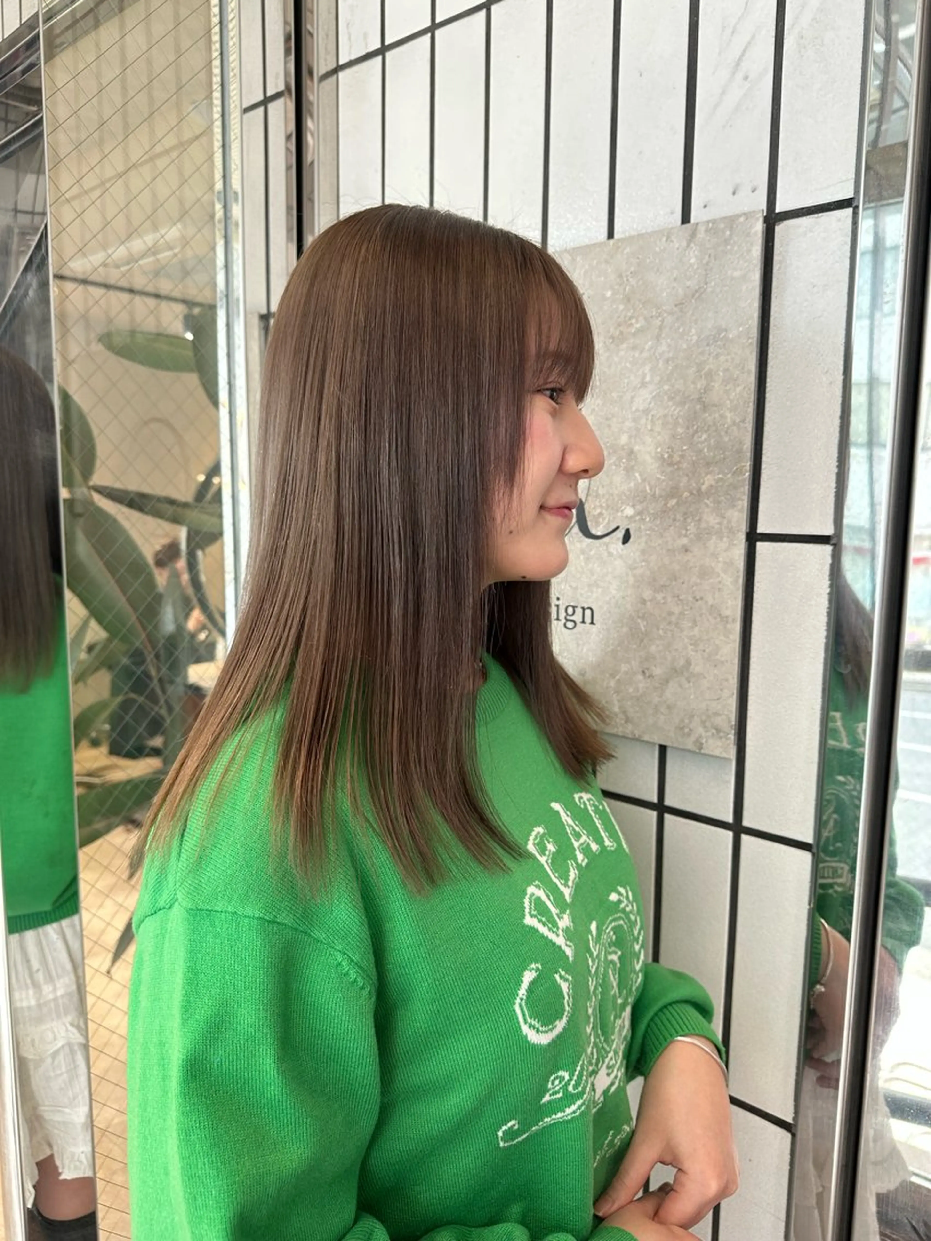 カラー ブリーチ ヘアカラー miyu ♡のヘアスタイル