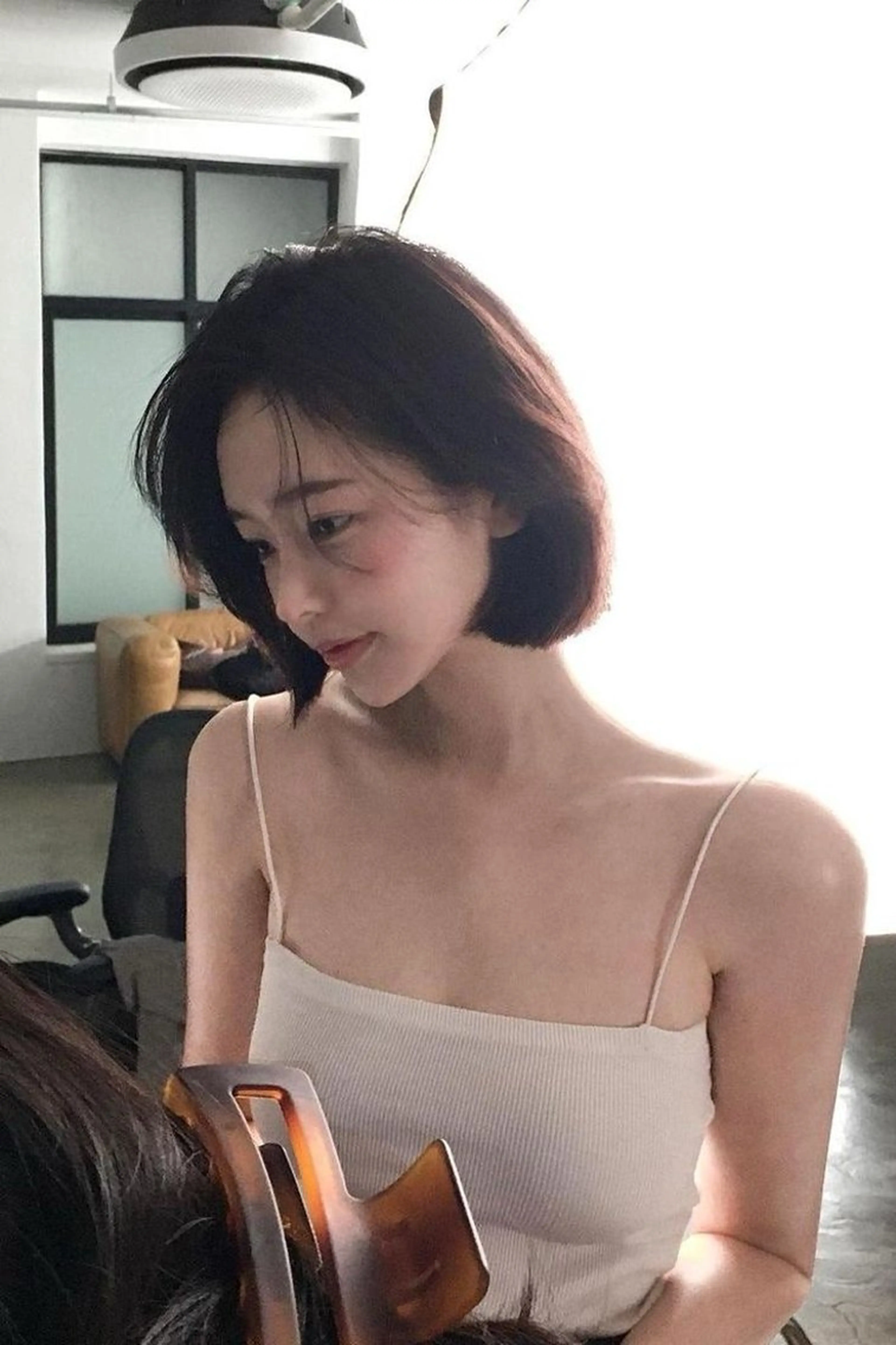 ミディアム カラー カット ヘアカラー トリートメント 表参道🌿赤み消し カラー/チナツのヘアスタイル