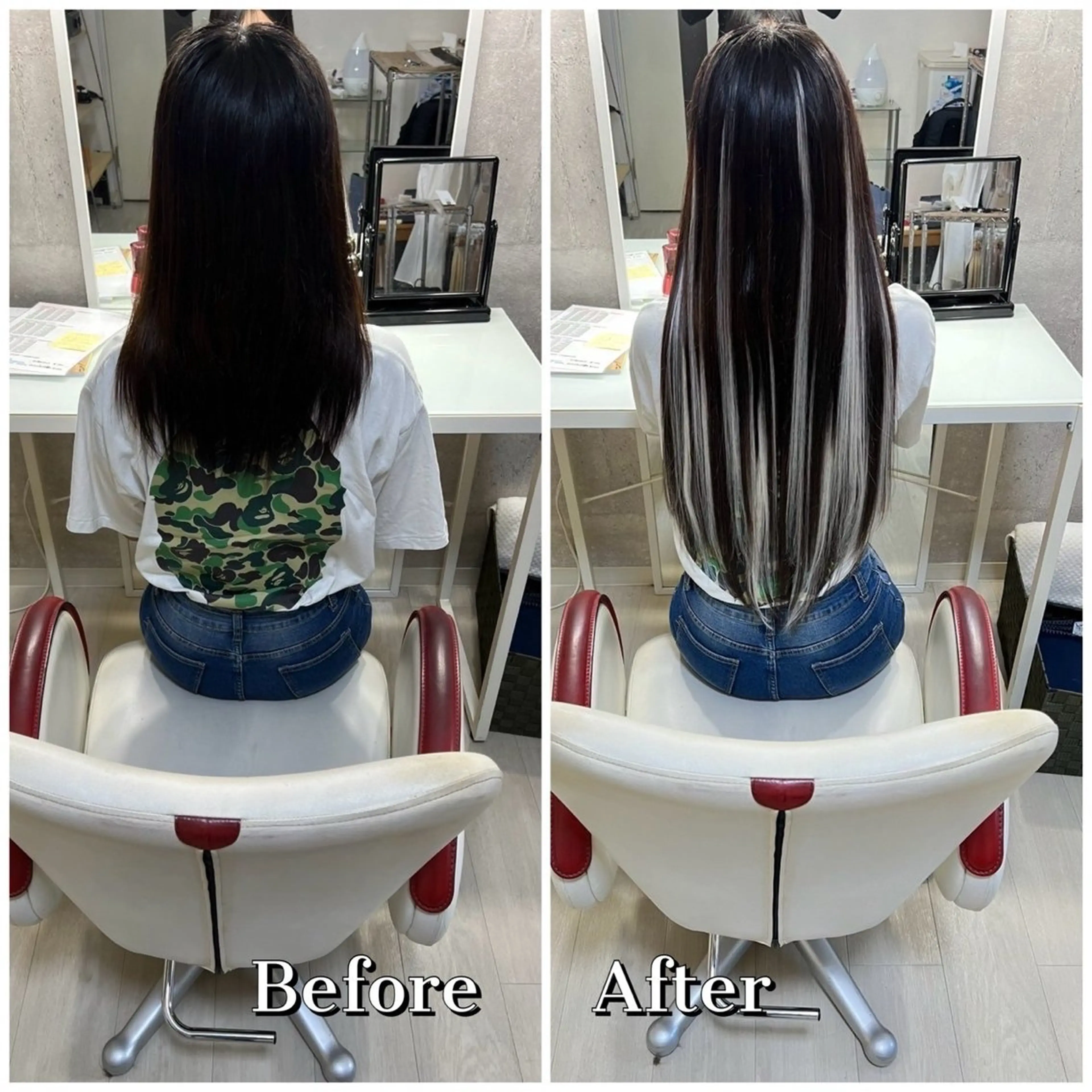 ロング エクステ 🌸ドレスアップ 心斎橋店🌸のヘアスタイル