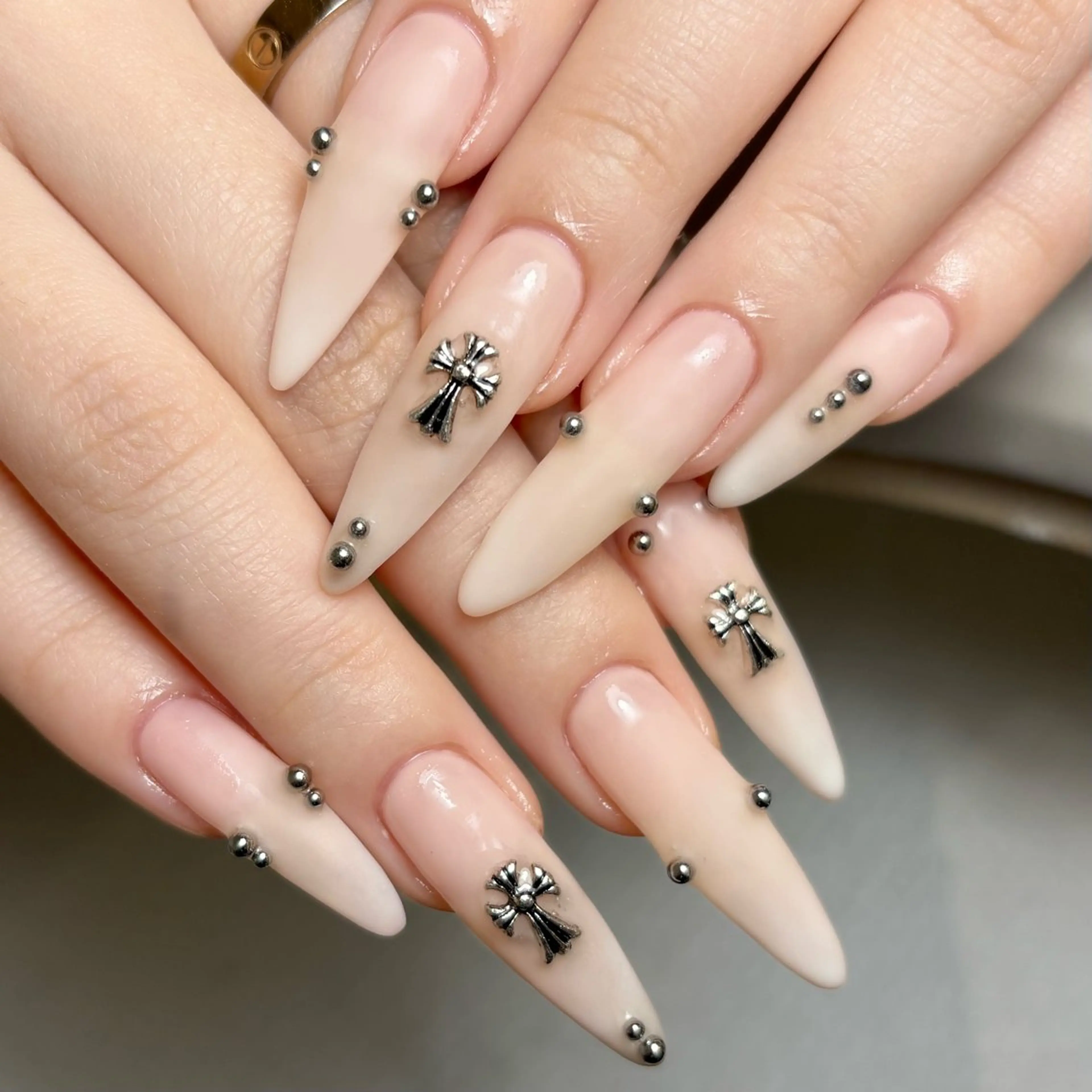 ネイル ハンドネイル r'e blanc wakaのネイルデザイン