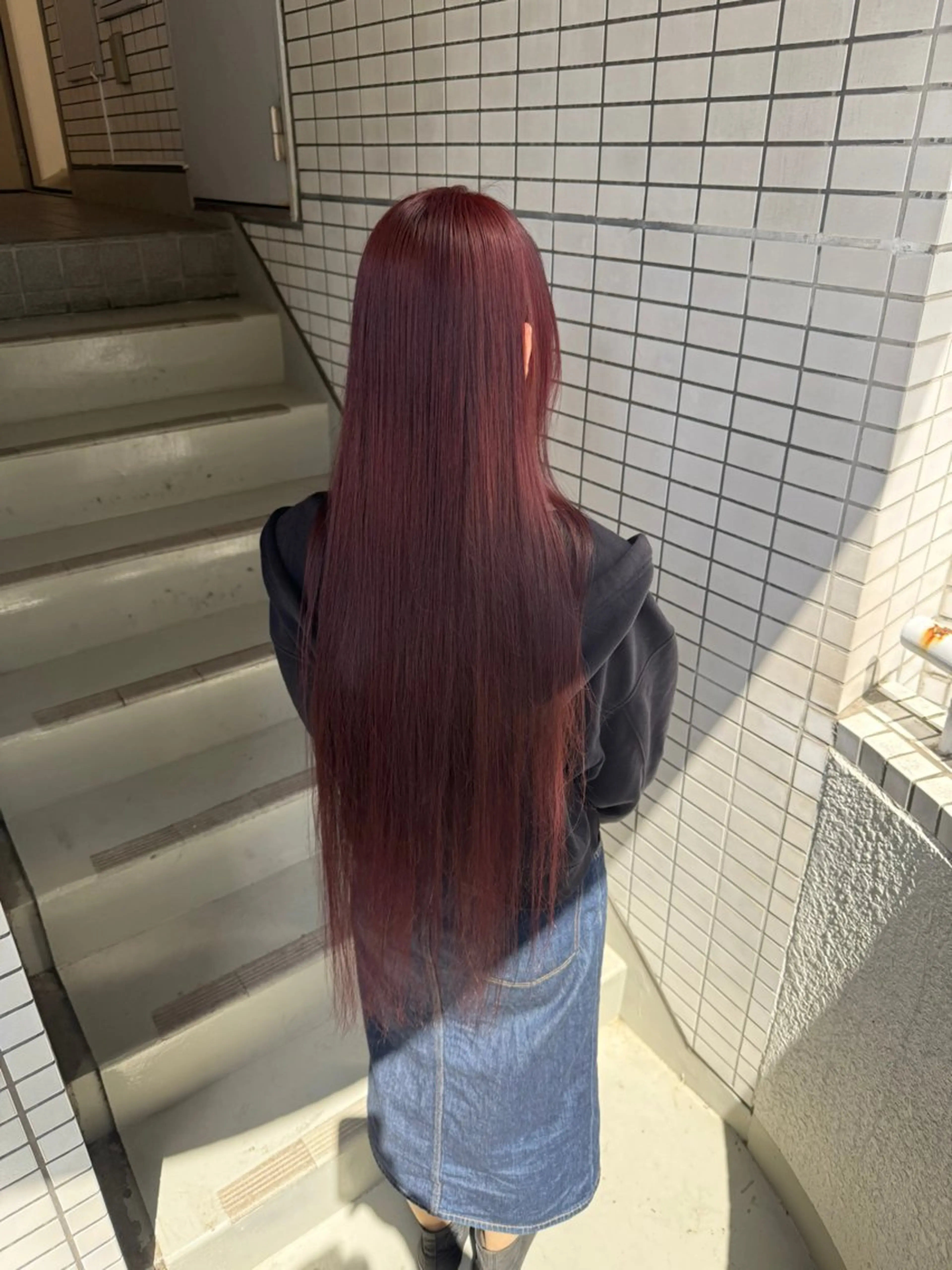 カラー PELE栄/カラー ハイトーン/そうたのヘアスタイル