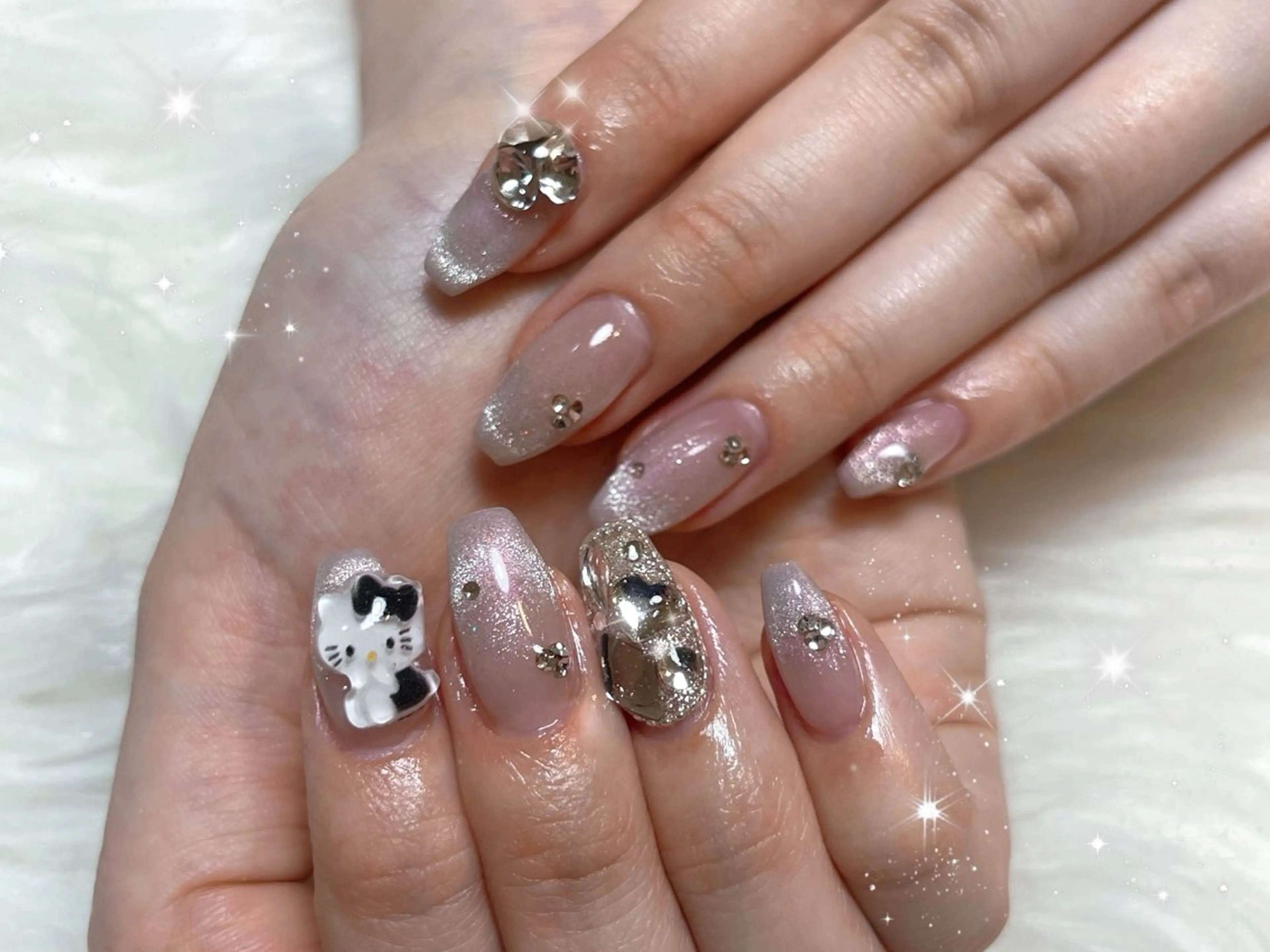 ネイル nail salon kukuna所属・ワンホン/韓国 nail 大阪アメ村のネイルデザイン