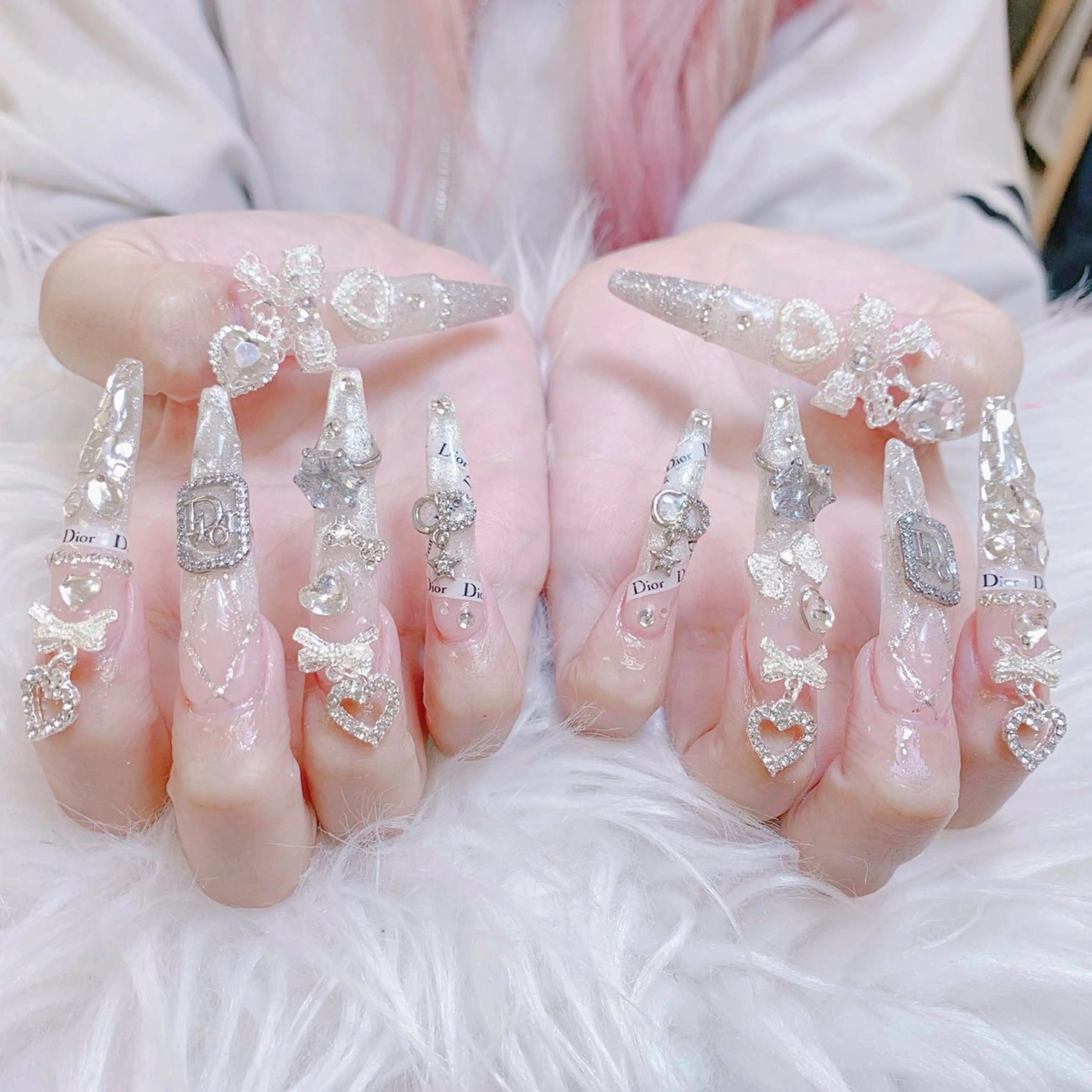 ネイル ハンドネイル ANH NAIL ゴテゴテ専門店💎のネイルデザイン