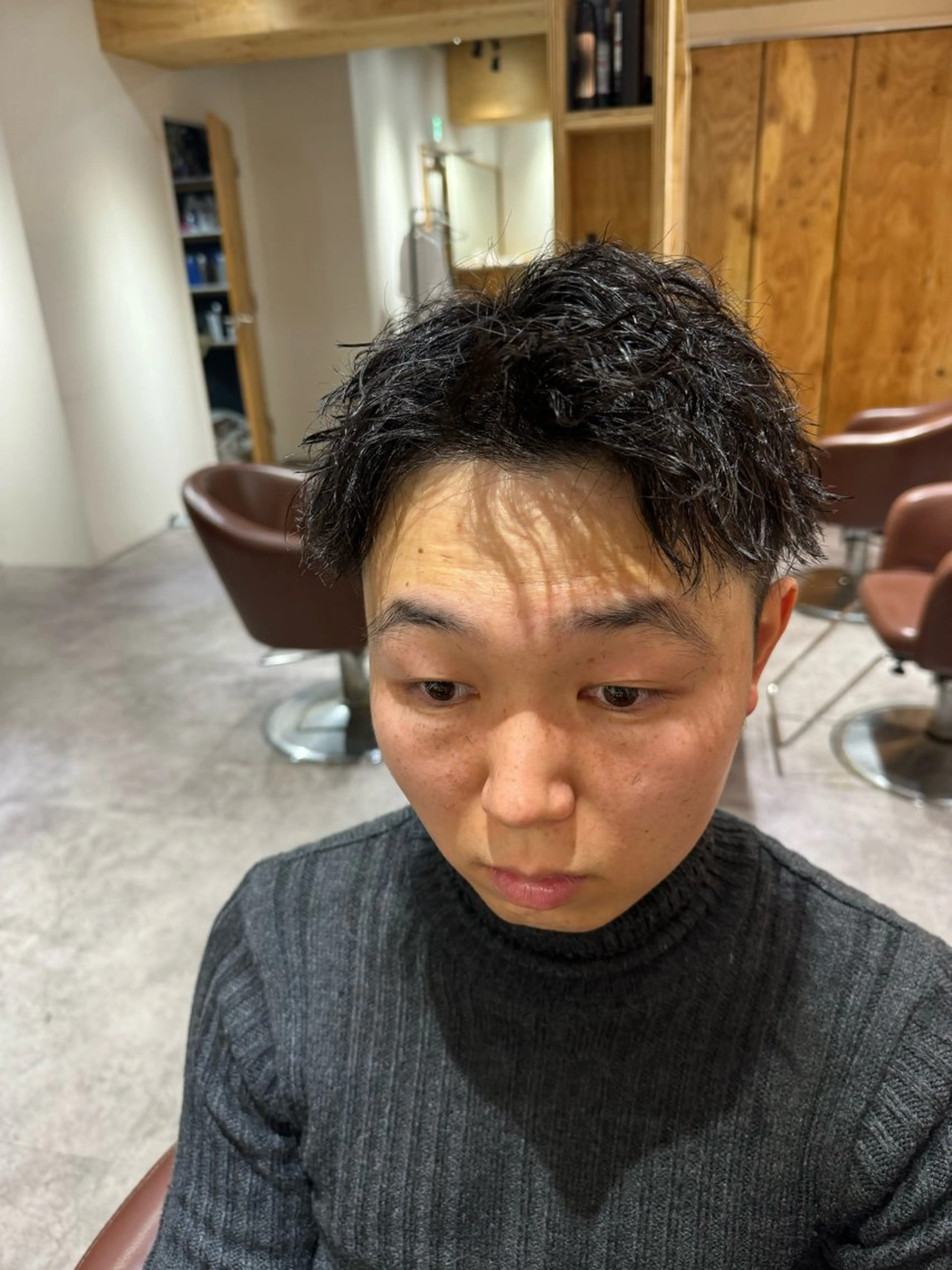 パーマ メンズ 雪音/美髪縮毛矯正 /ニュアンスパーマのヘアスタイル