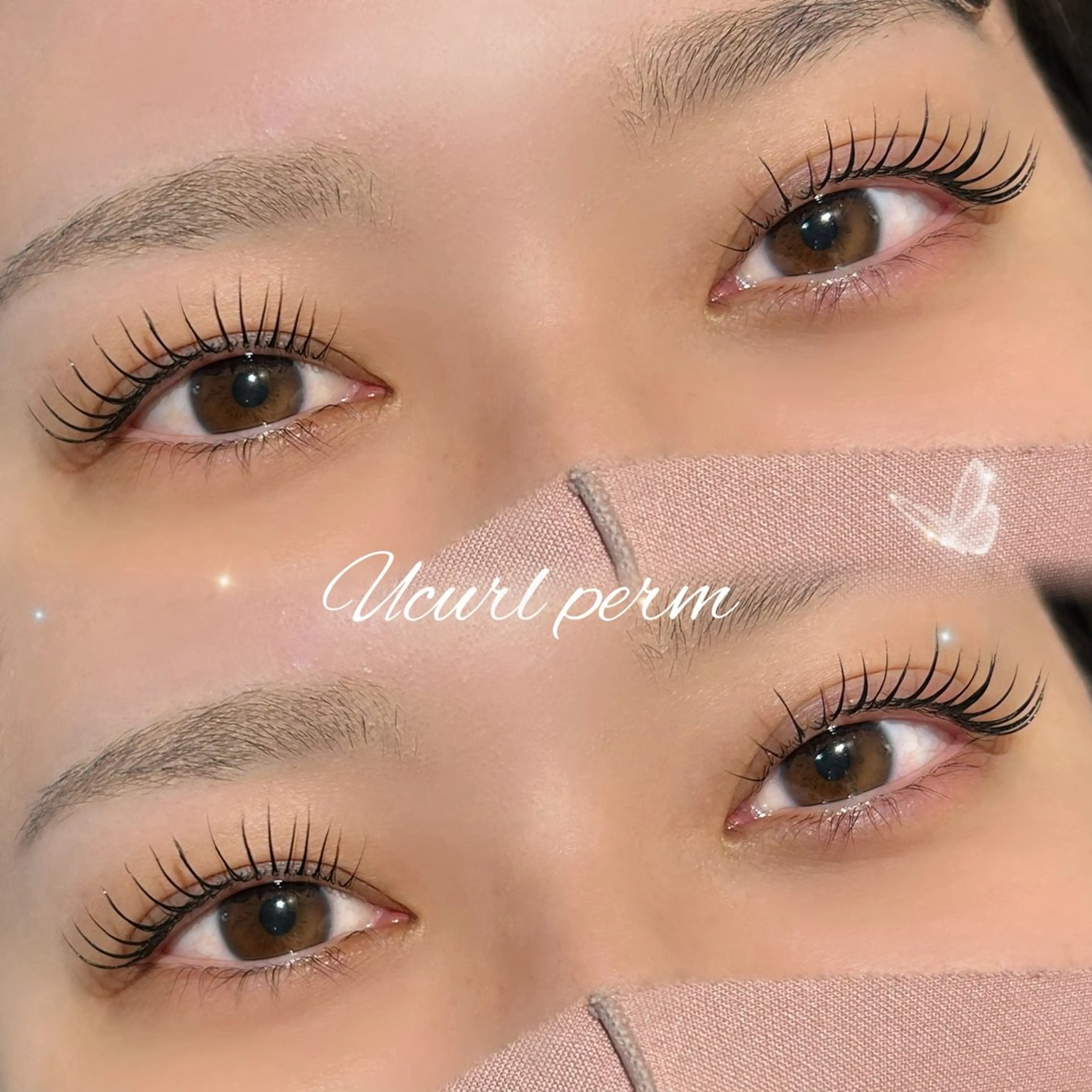 マツエク・マツパ マツパ ahu HARUKAのマツエク・マツパデザイン