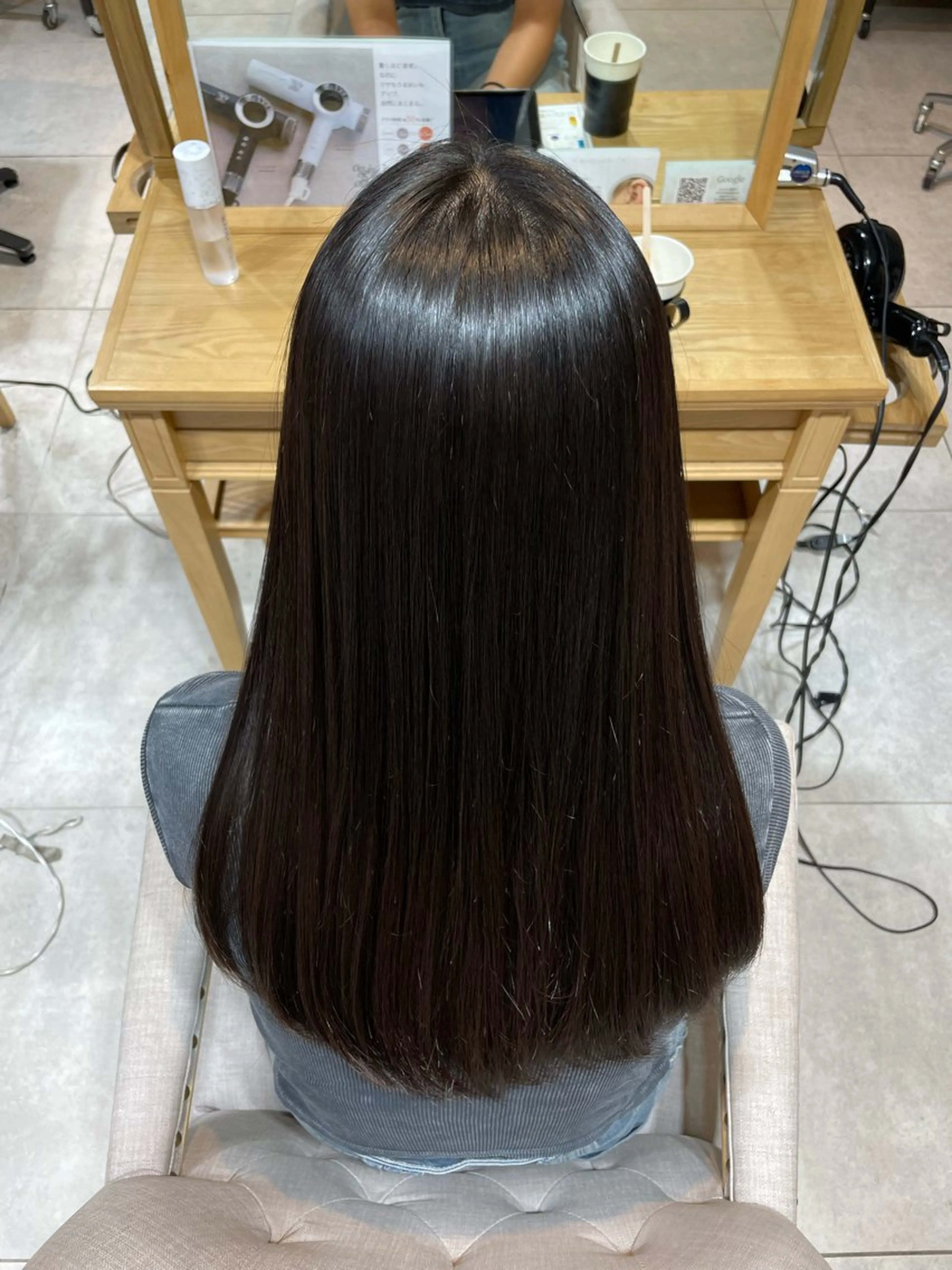 ロング 遠藤 星李のヘアスタイル