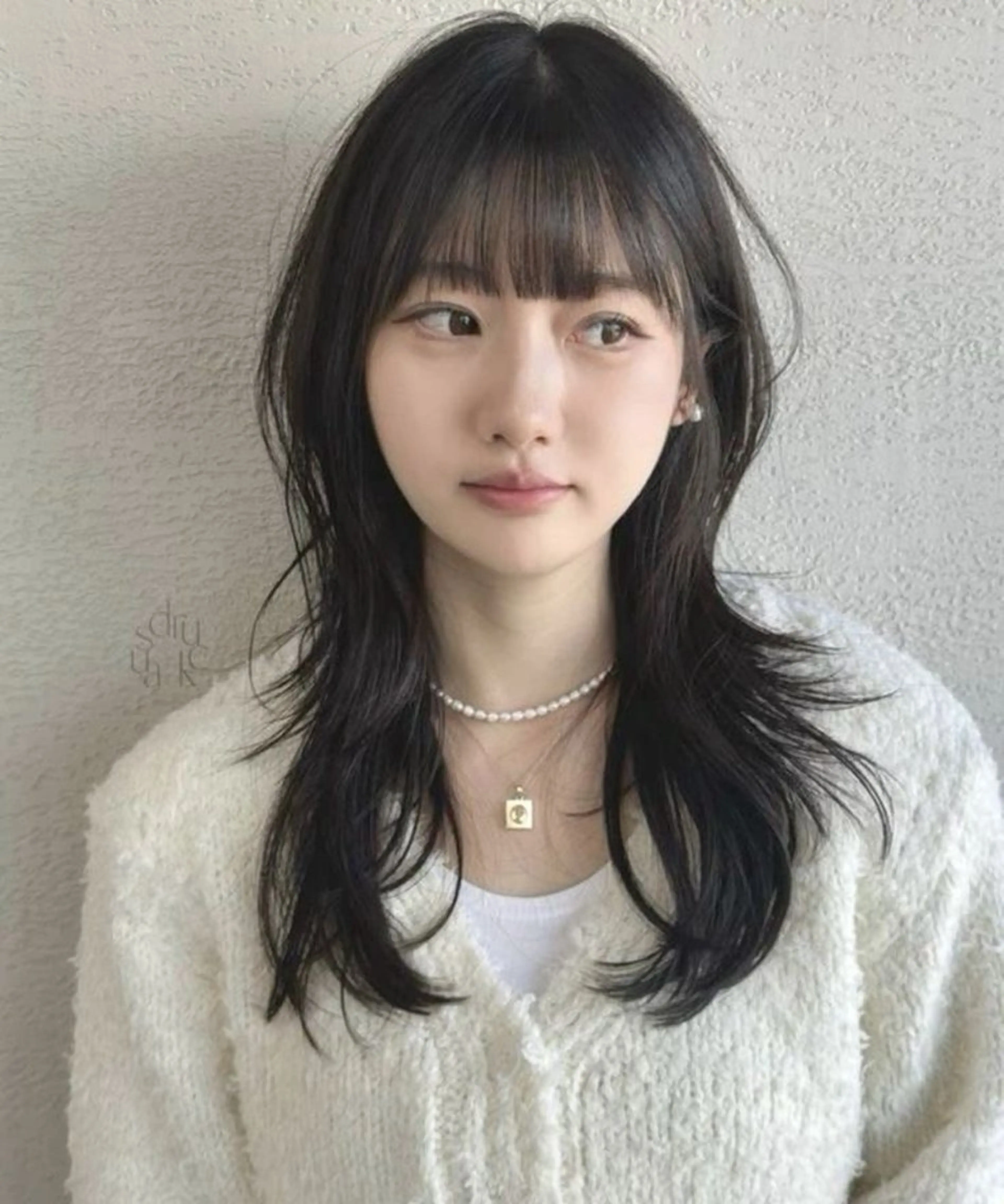 セミロング 韓国レイヤー🇰🇷 🤍🎀honokaのヘアスタイル