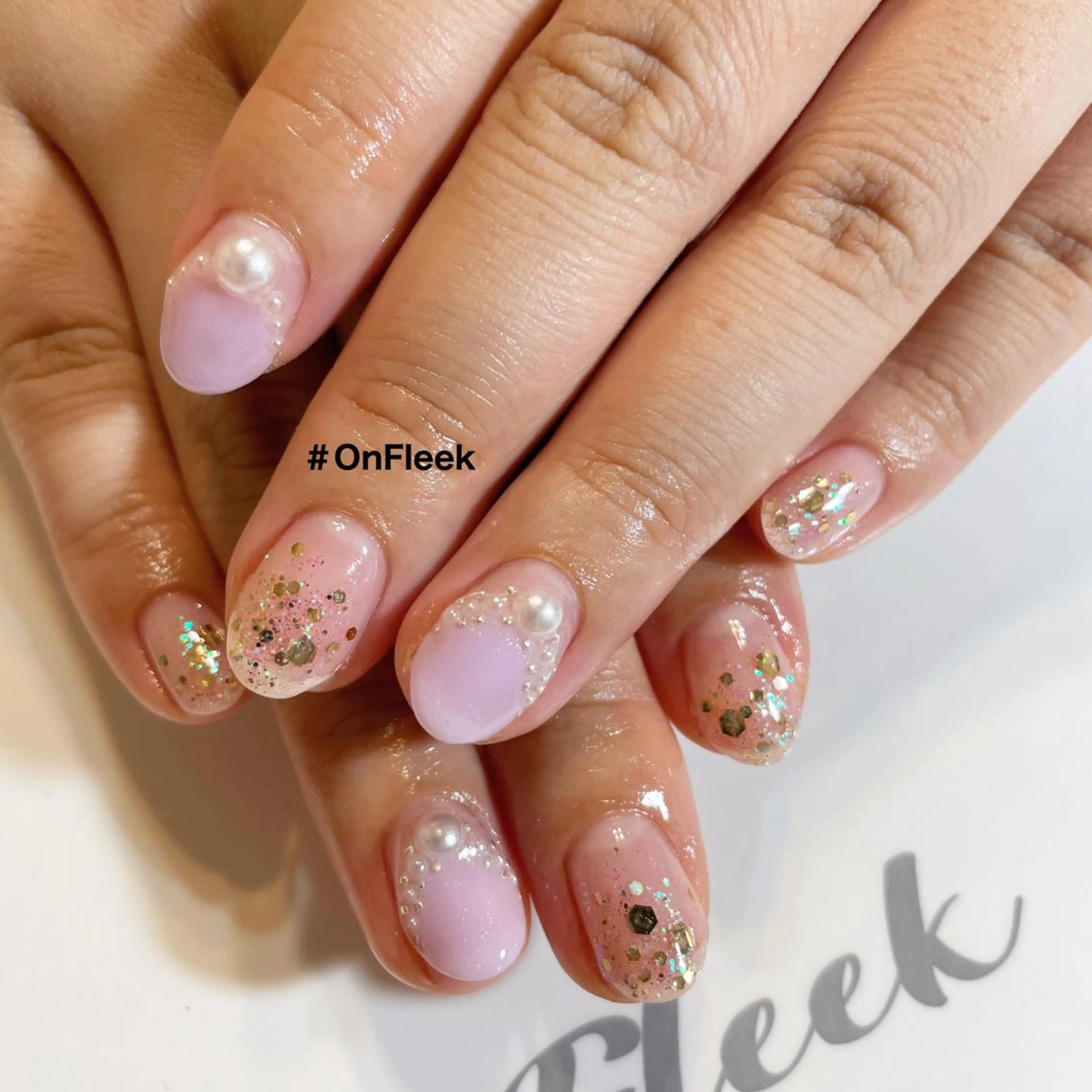 ネイル ハンドネイル NailSalon ＃OnFleekのネイルデザイン