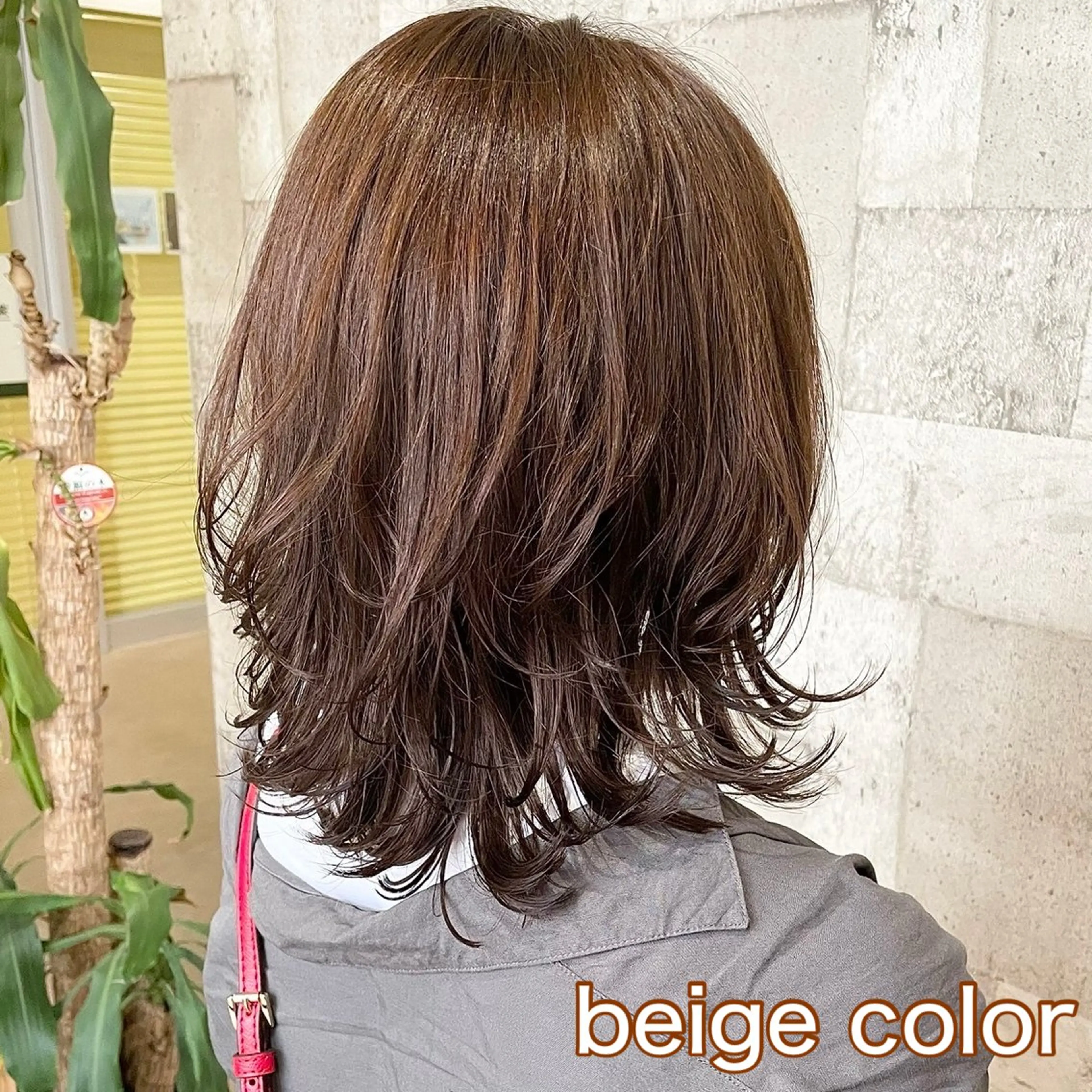 ミディアム ナチュラルヘア 🌱/久留米/あまのヘアスタイル