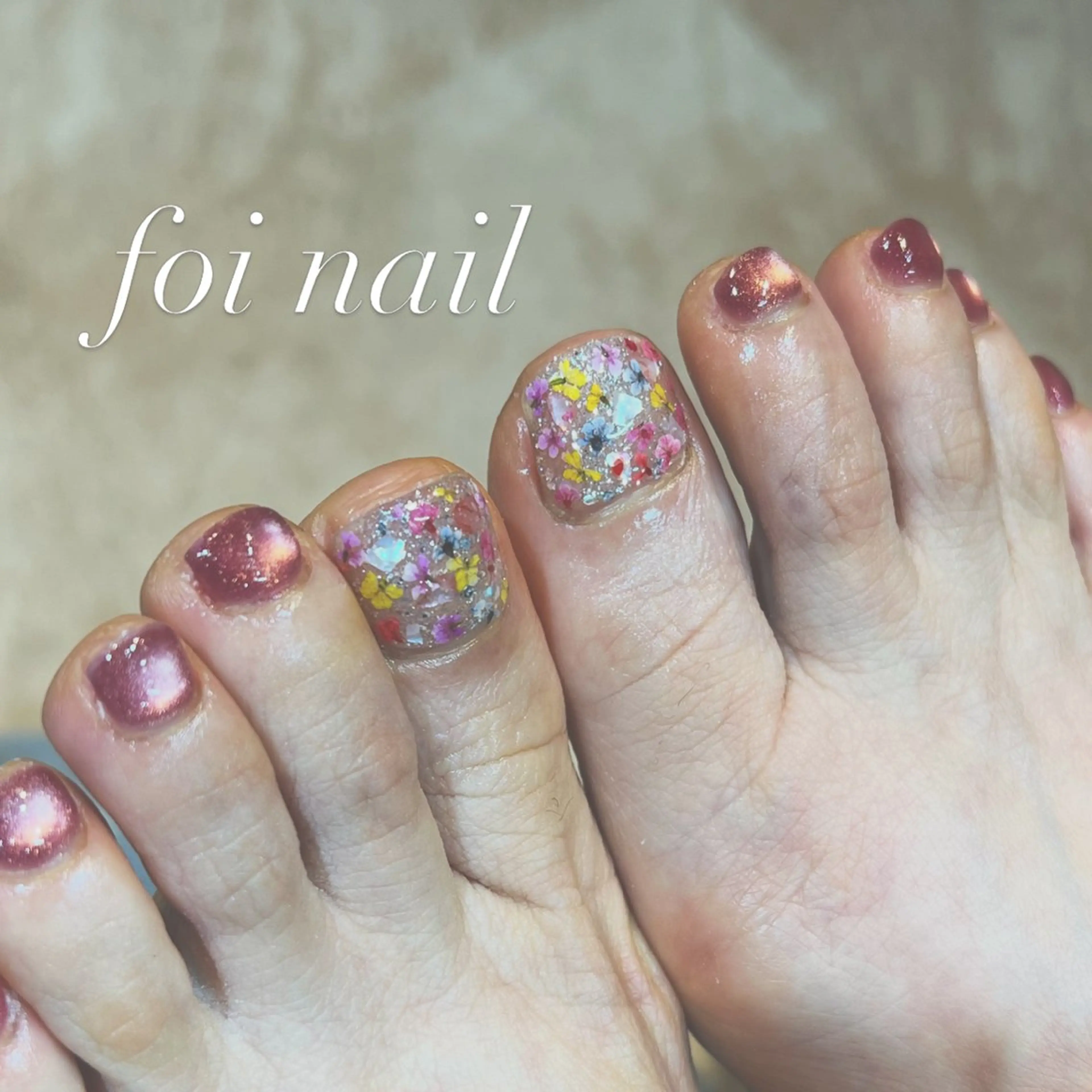 ネイル フットネイル FOI NAILのネイルデザイン