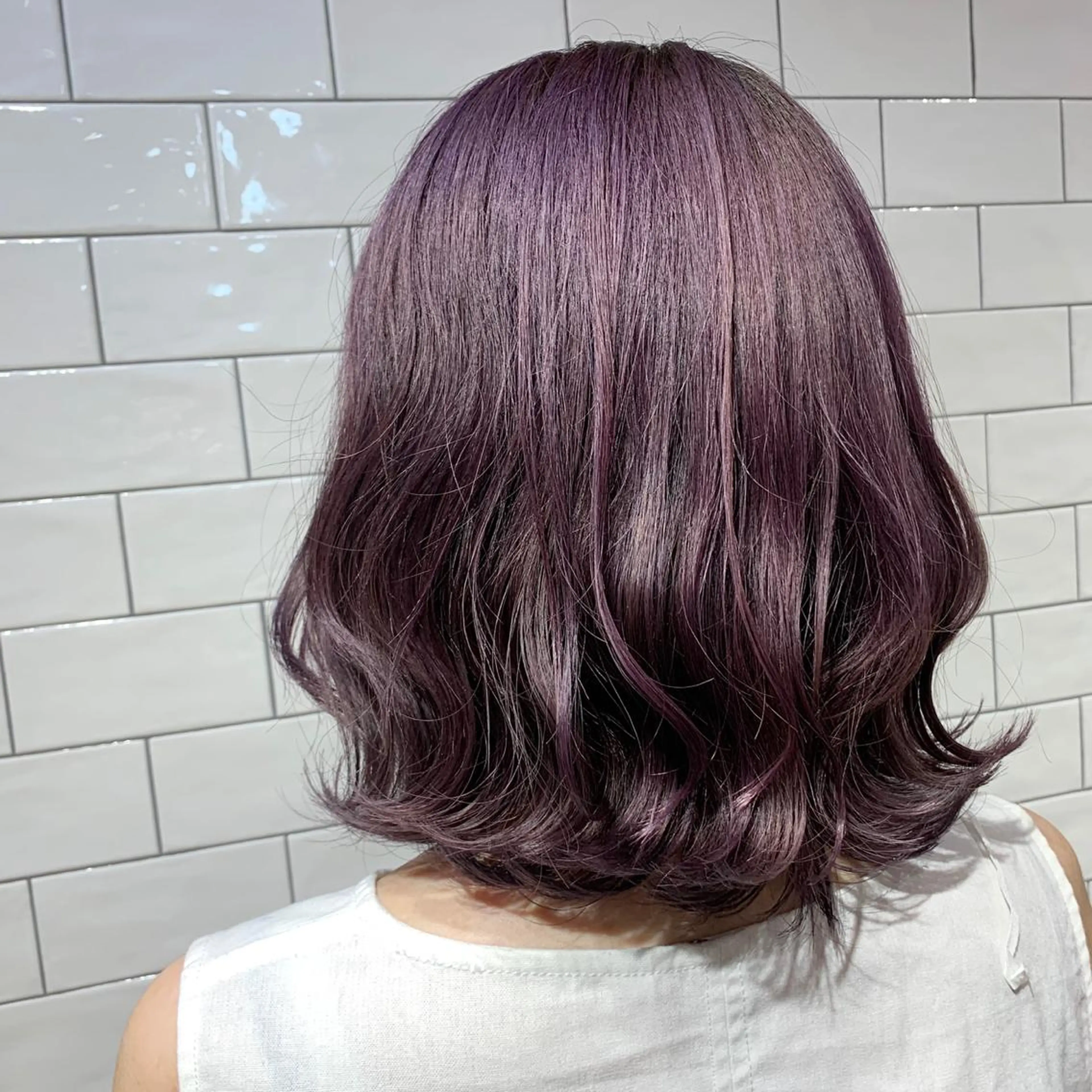 ミディアム カラー トリートメント ヘアカラー 原山 直人のヘアスタイル