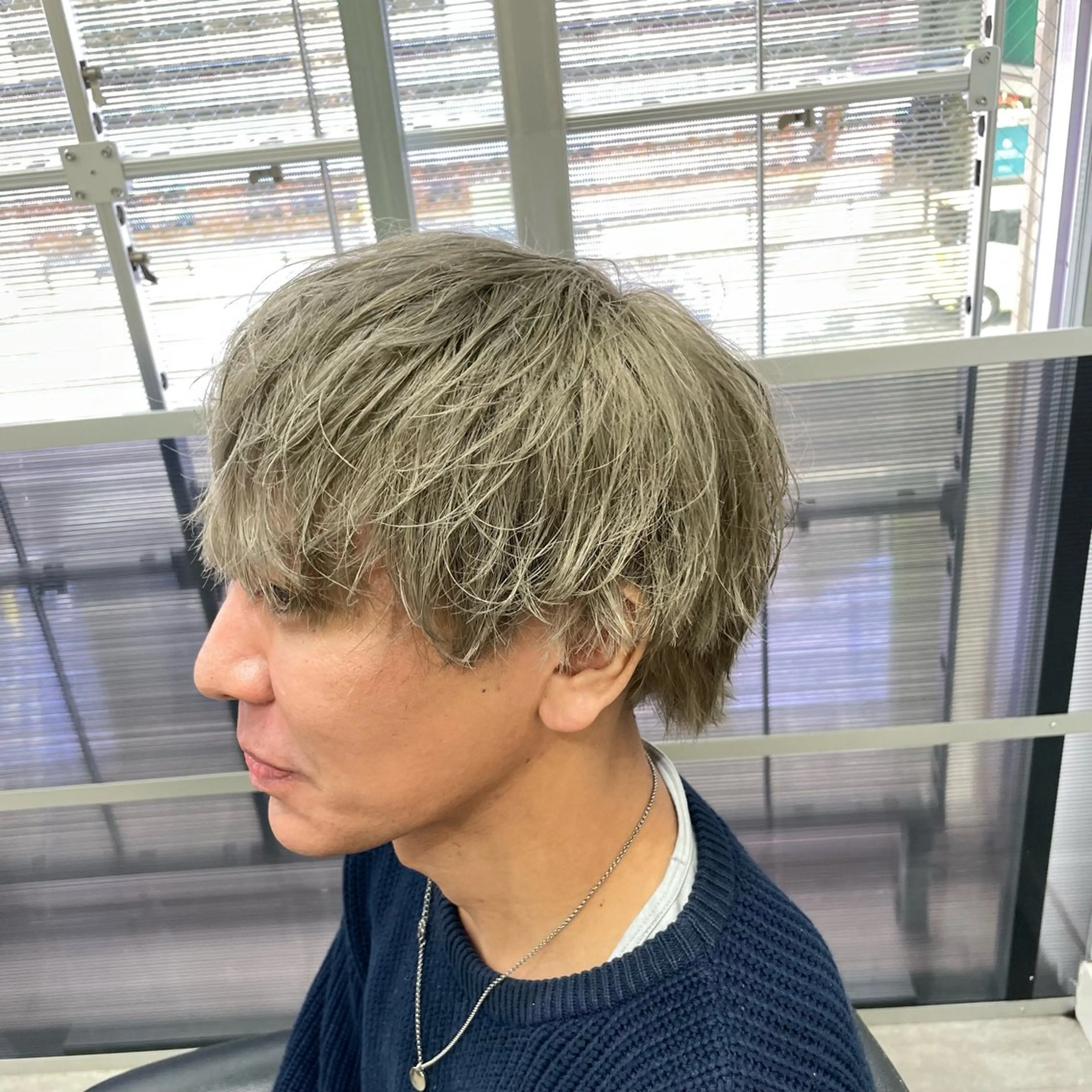 カラー メンズ 田上 舶斗のヘアスタイル